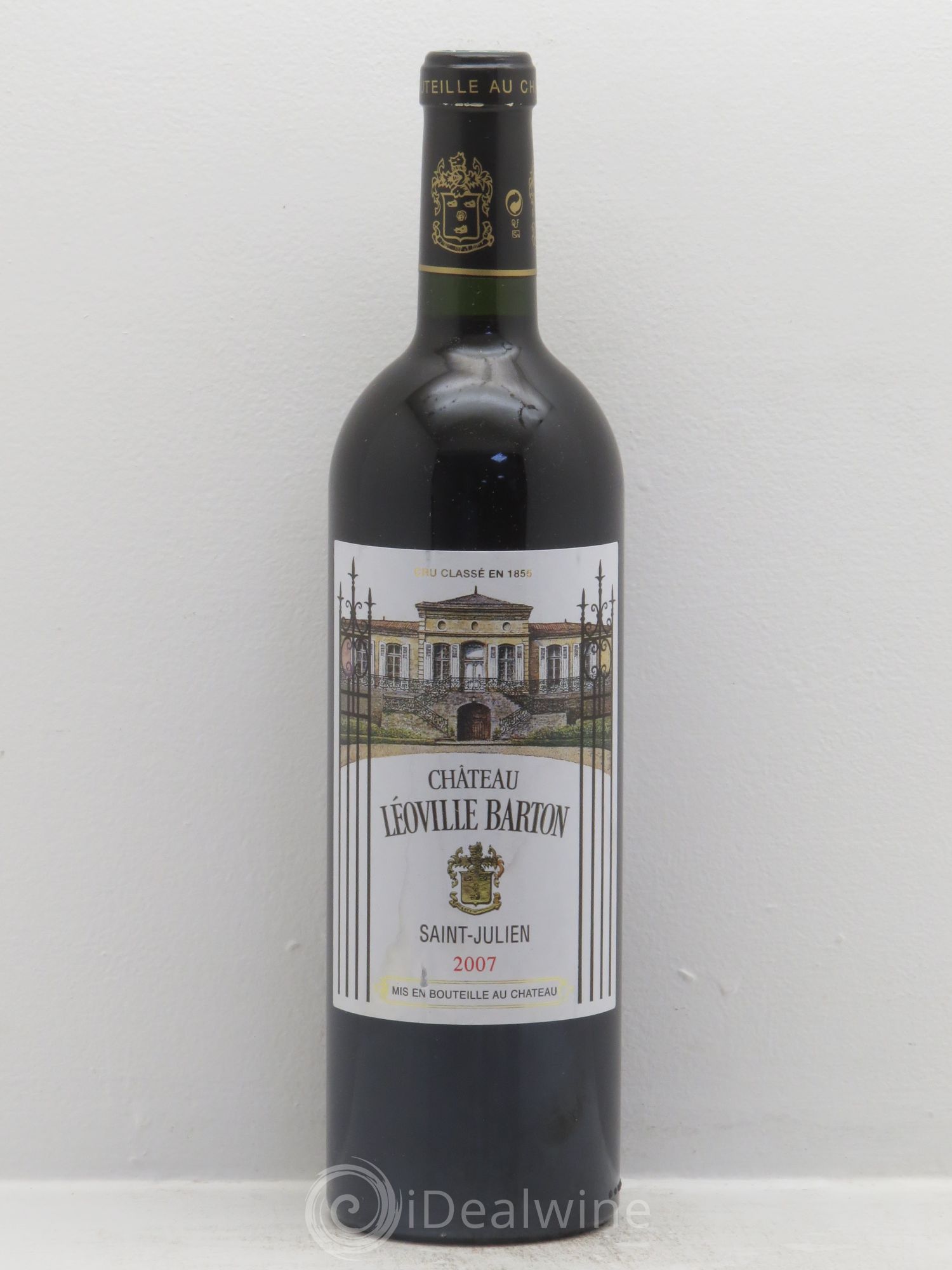 Château Léoville Barton 2ème Grand Cru Classé 2007 - Lot de 1 bouteille - 0