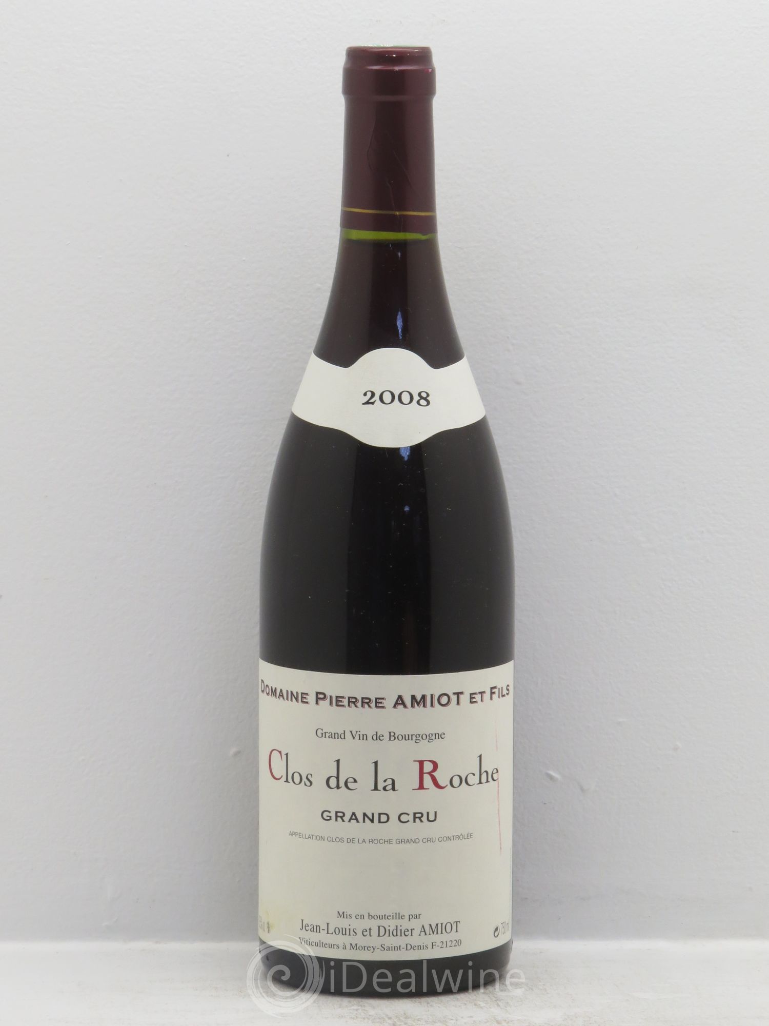Clos de la Roche Grand Cru 2008 - Posten von 1 Flasche - 0