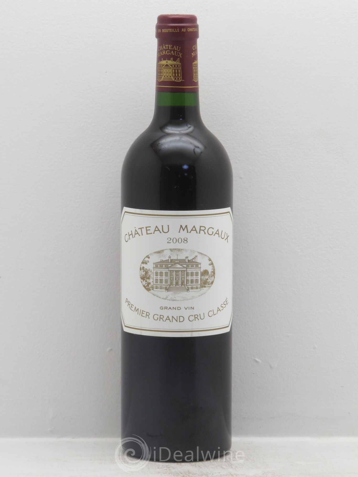Château Margaux 1er Grand Cru Classé 2008 - Lot de 1 bouteille - 0