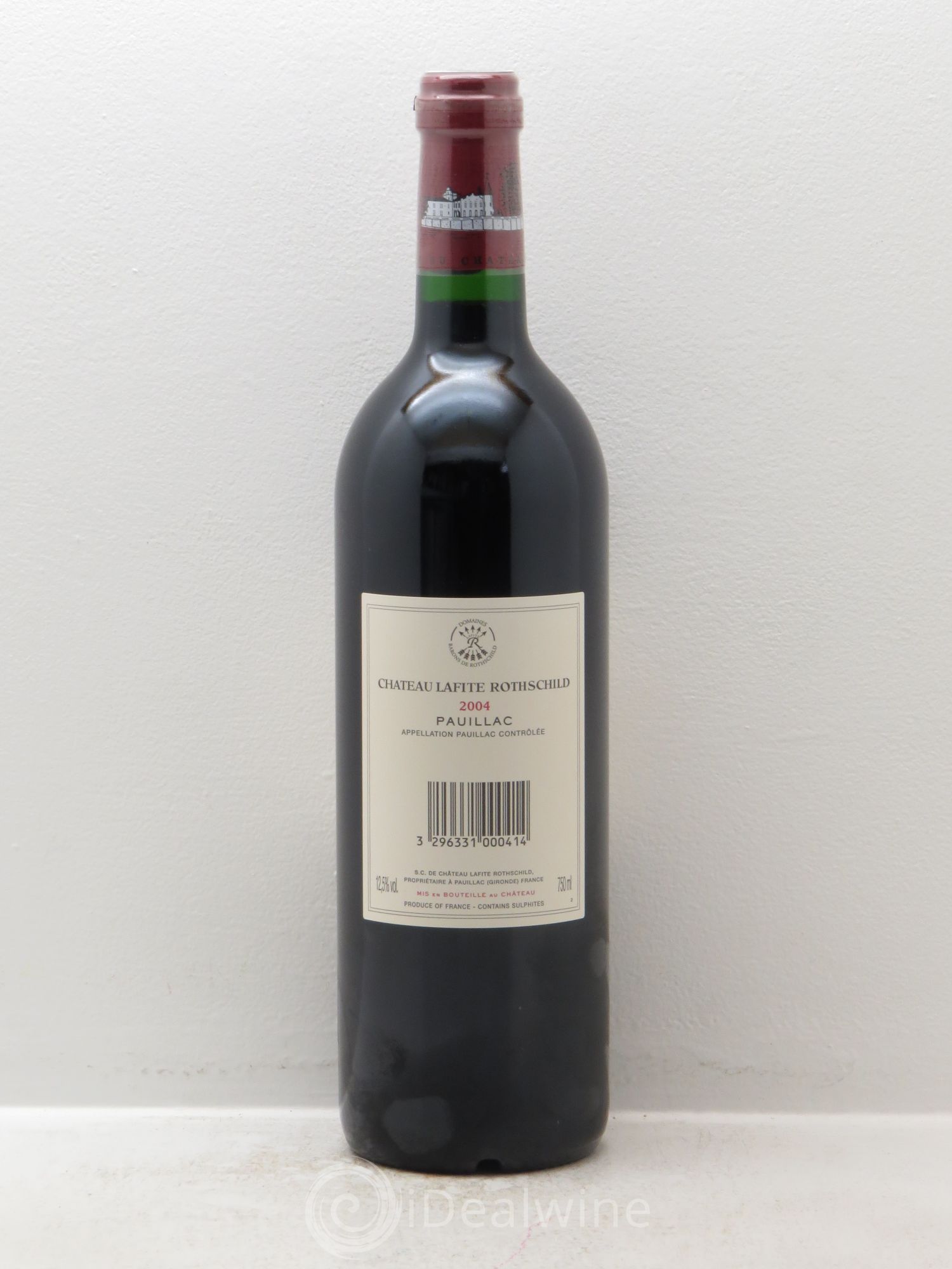 Château Lafite Rothschild 1er Grand Cru Classé 2004 - Lot de 1 bouteille - 1