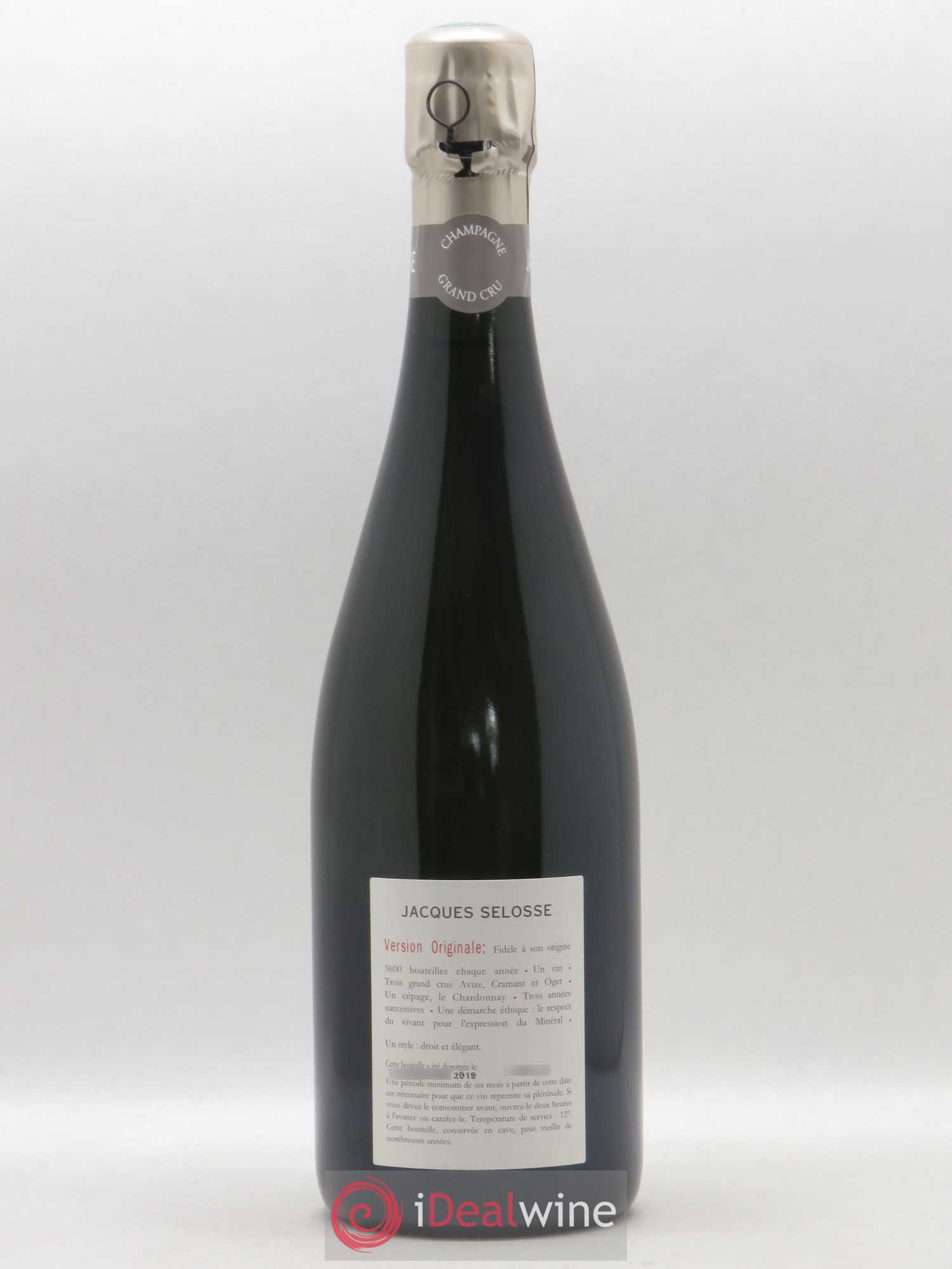 Version Originale Jacques Selosse - Lot de 1 bouteille - 1