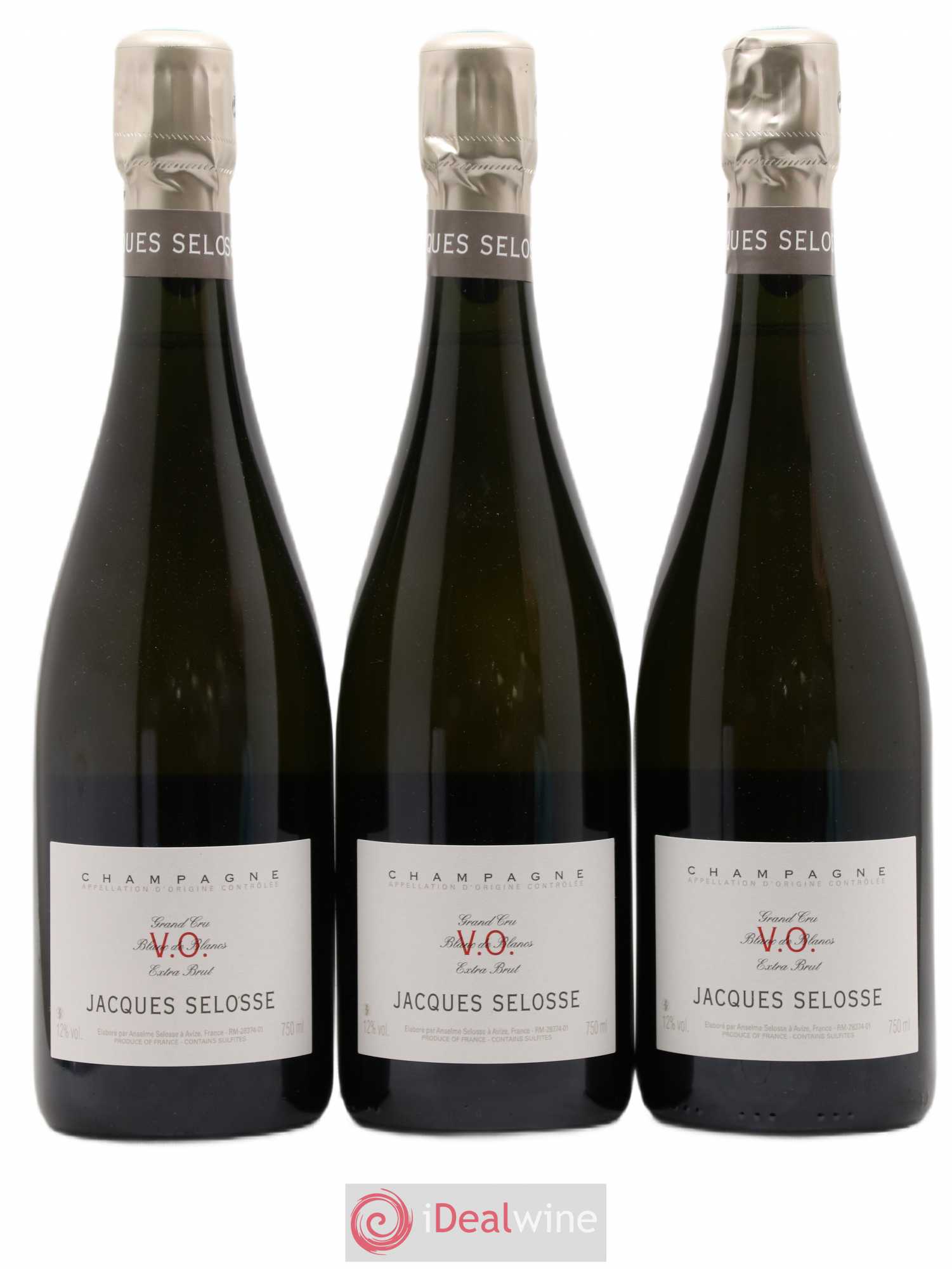 Version Originale Jacques Selosse - Lot de 3 bouteilles - 0