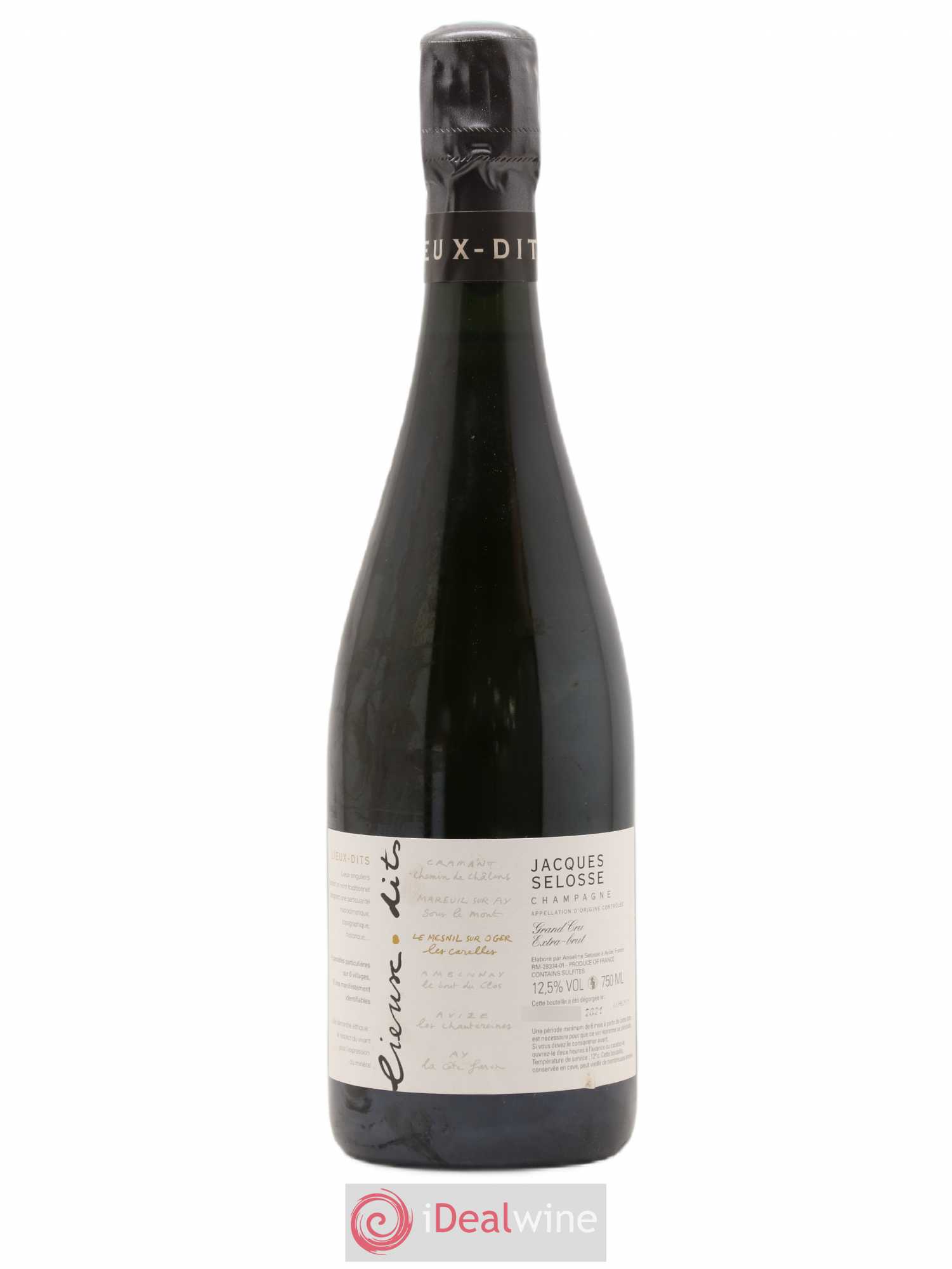 Les Carelles Blanc de Blancs Jacques Selosse - Lot de 1 bouteille - 0