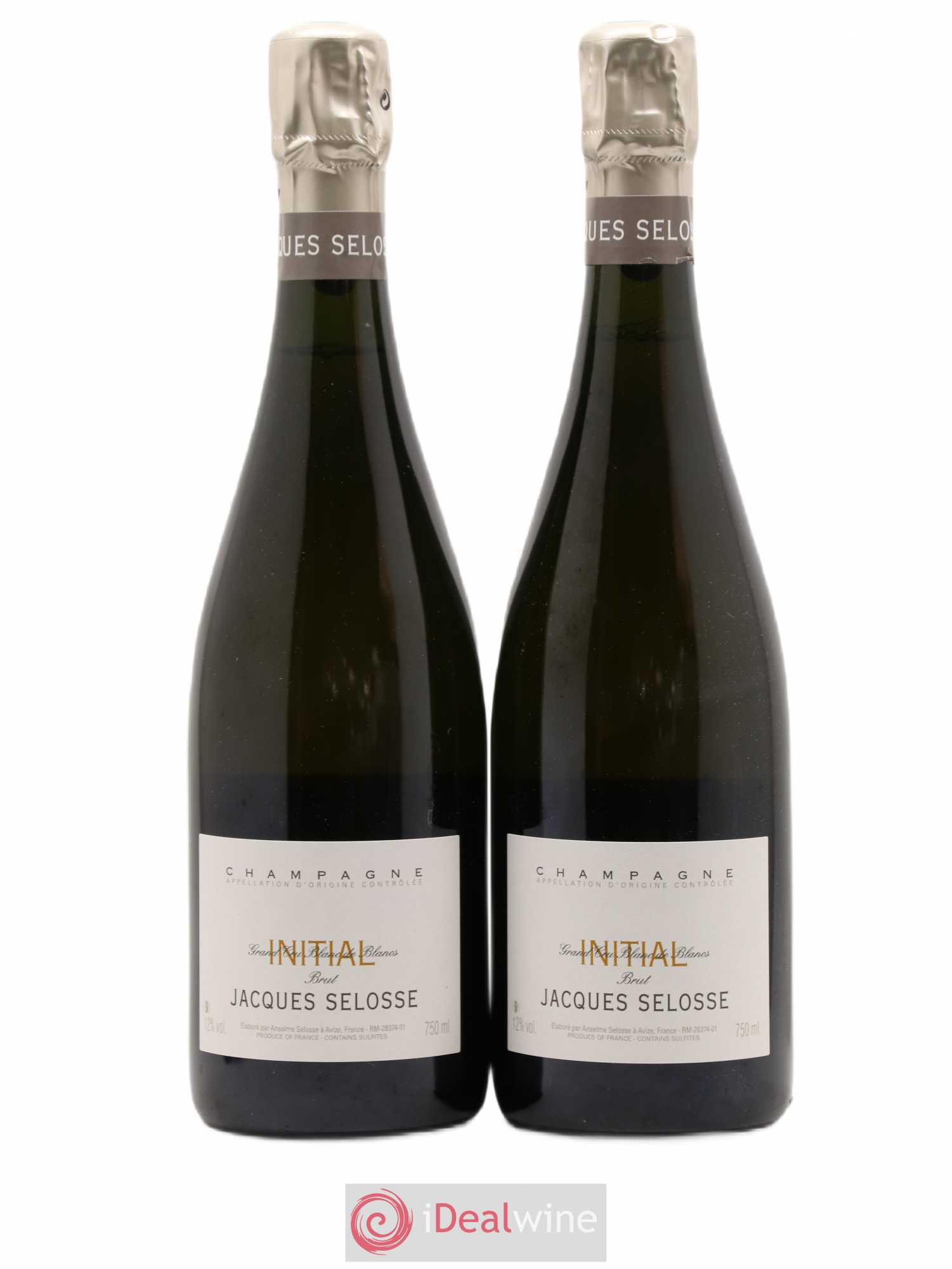 Initial Brut Jacques Selosse - Lot de 2 bouteilles - 0