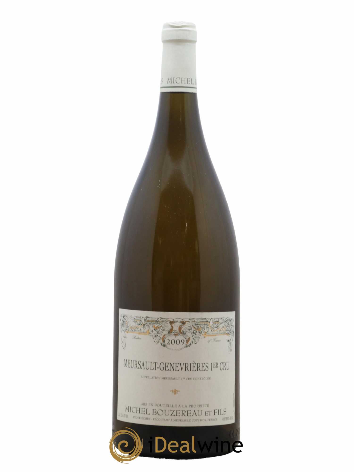 Meursault 1er Cru Les Genevrières Michel Bouzereau et Fils (Domaine) 2009 - Posten von 1 Magnum - 0