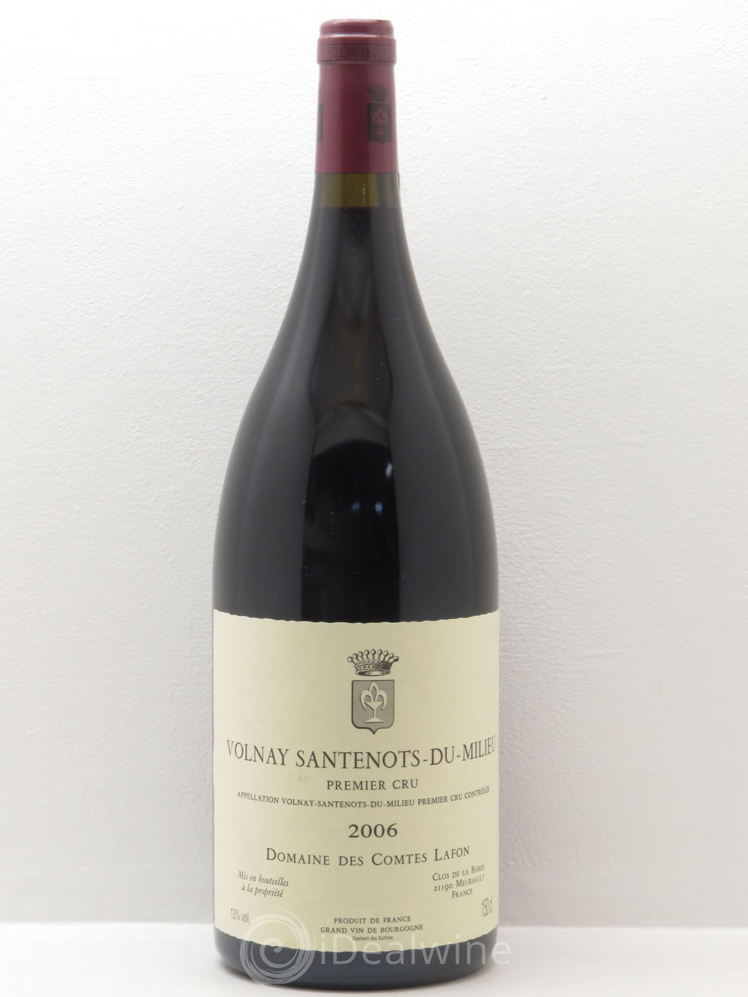 Volnay 1er Cru Santenots du Milieu Comtes Lafon (Domaine des) 2006 - Lot de 1 magnum - 0