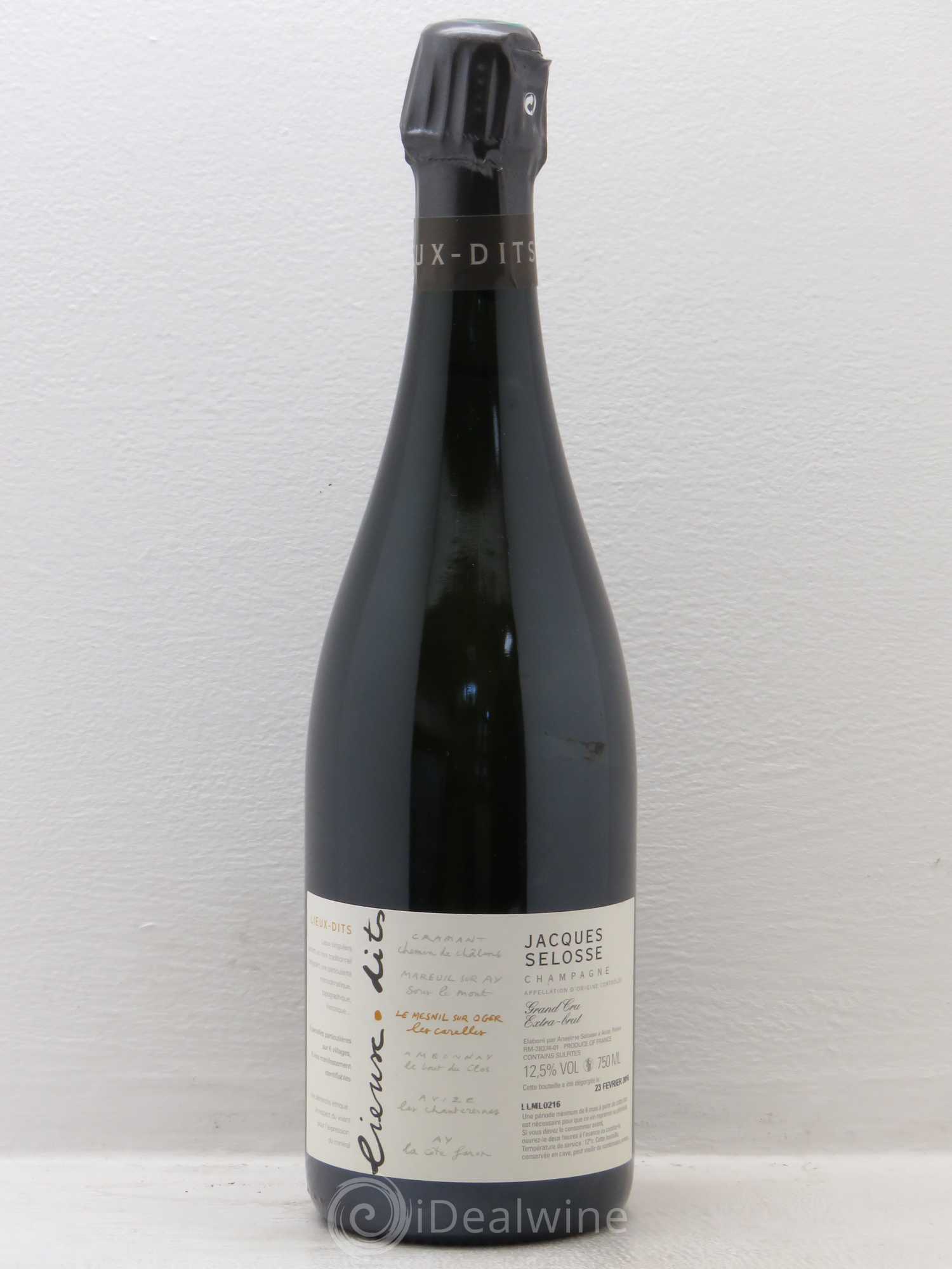 Les Carelles Blanc de Blancs Jacques Selosse - Lot de 1 bouteille - 0