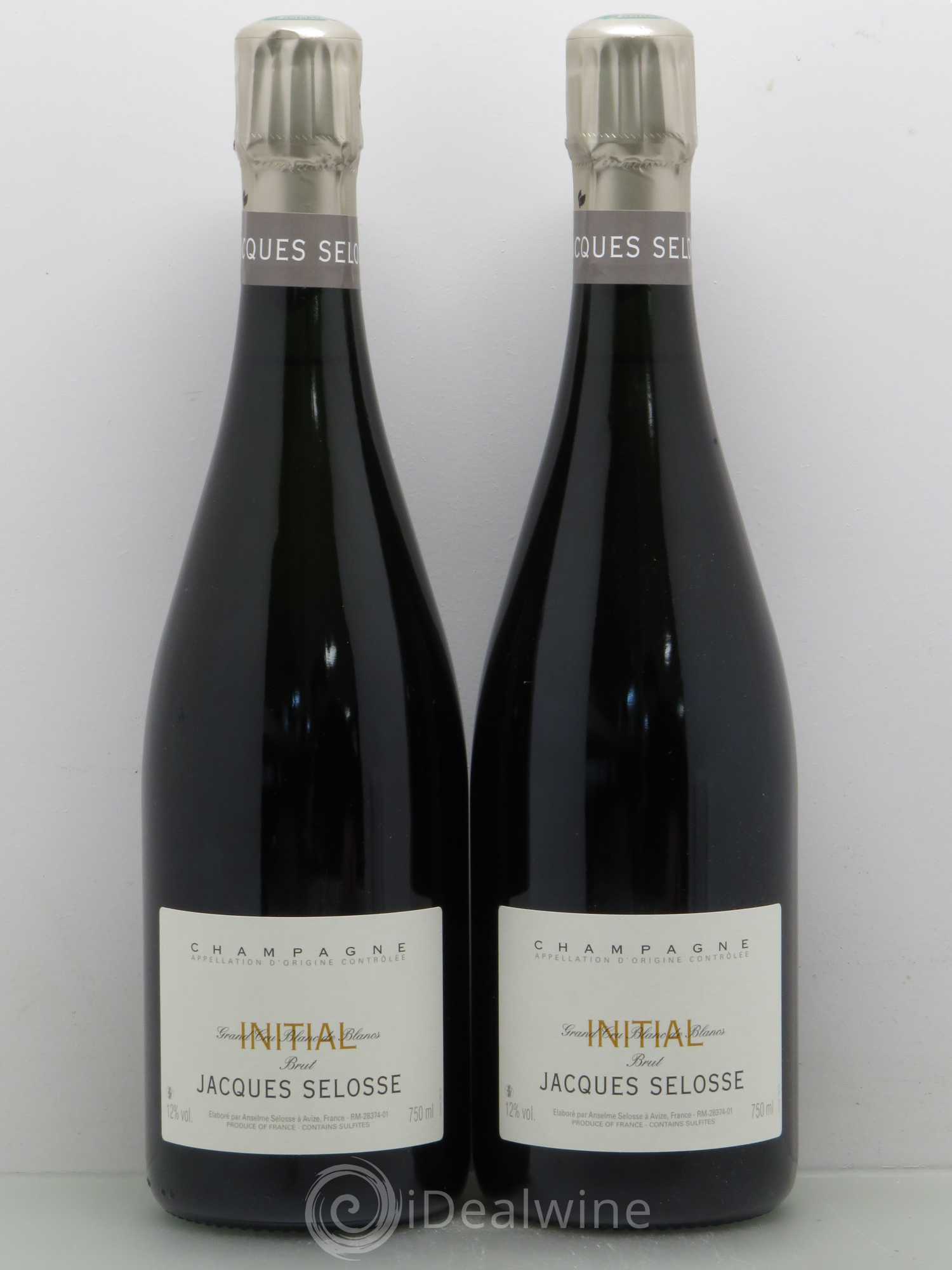 Initial Brut Jacques Selosse Blanc de Blancs - Lot de 2 bouteilles - 0
