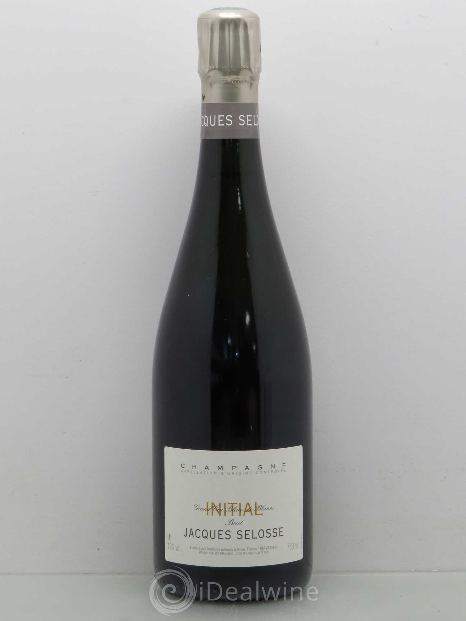 Initial Brut Jacques Selosse Blanc de Blancs - Lot de 1 bouteille - 0