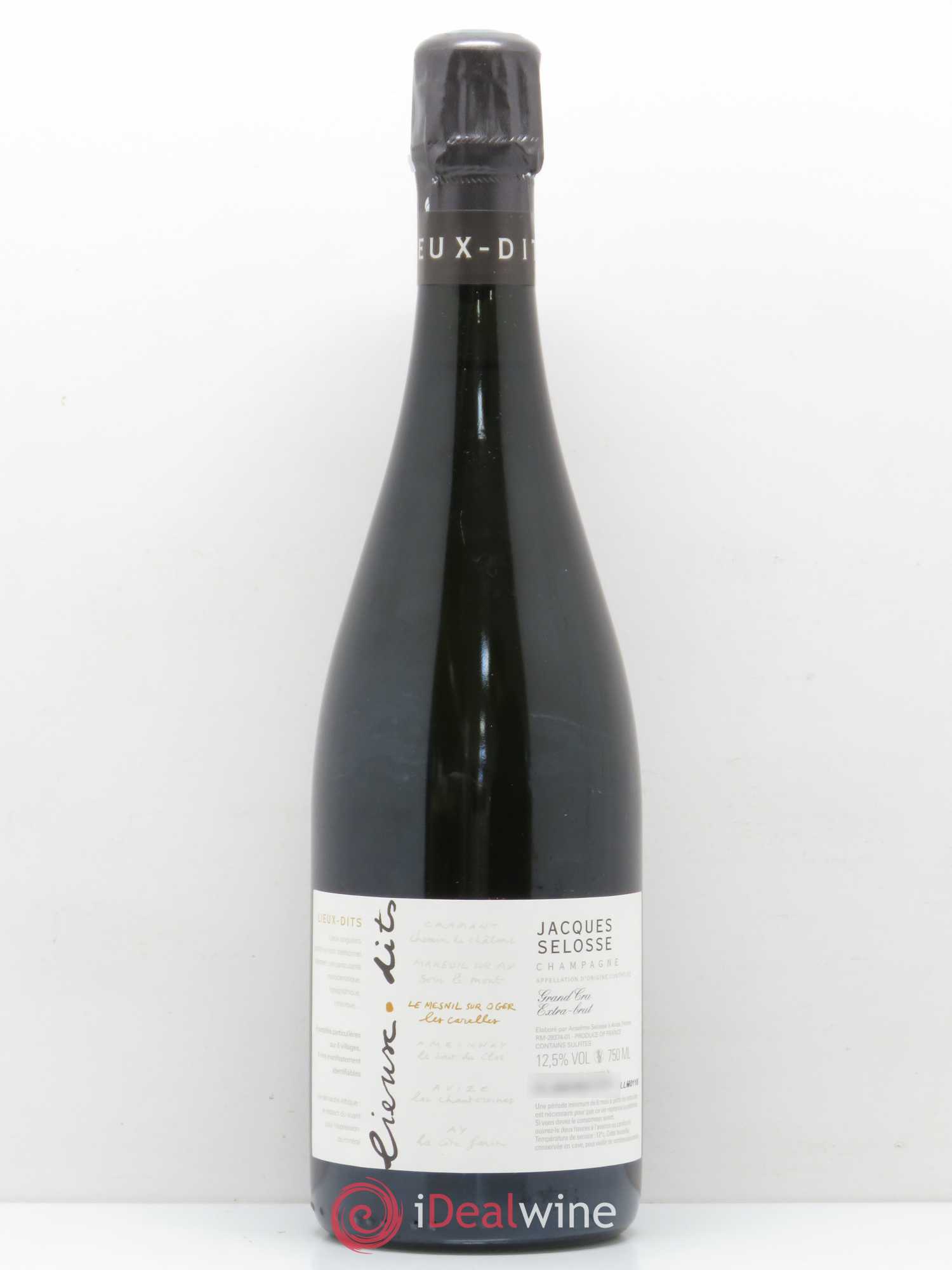 Les Carelles Blanc de Blancs Jacques Selosse - Lot de 1 bouteille - 0