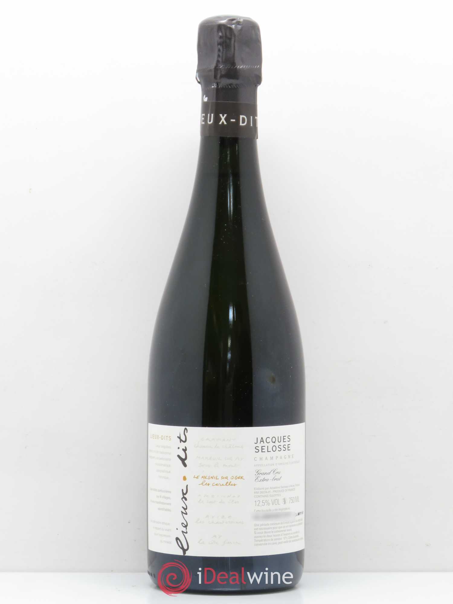 Les Carelles Blanc de Blancs Jacques Selosse - Lot de 1 bouteille - 0