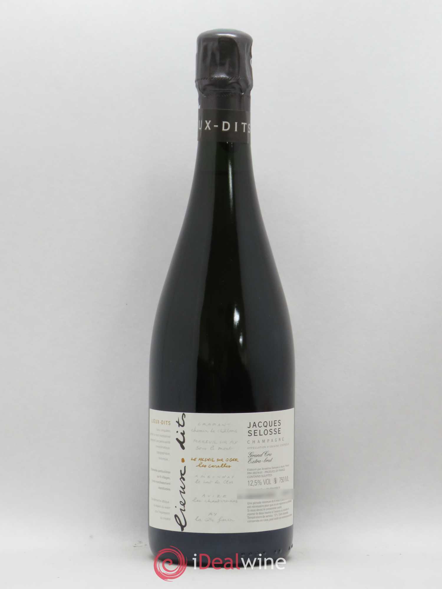 Les Carelles Blanc de Blancs Jacques Selosse - Lot de 1 bouteille - 0