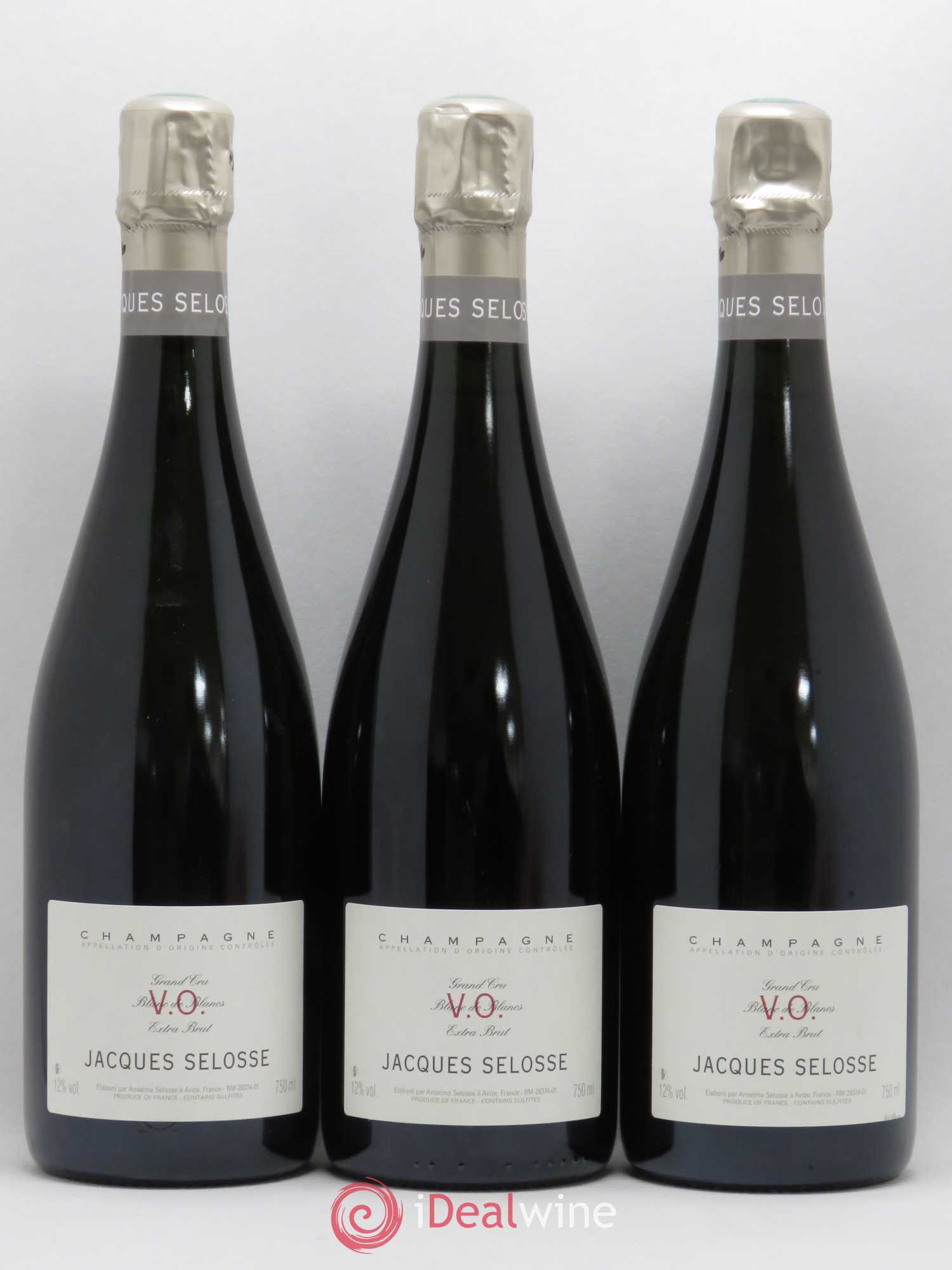 Version Originale Jacques Selosse - Lot de 3 bouteilles - 0