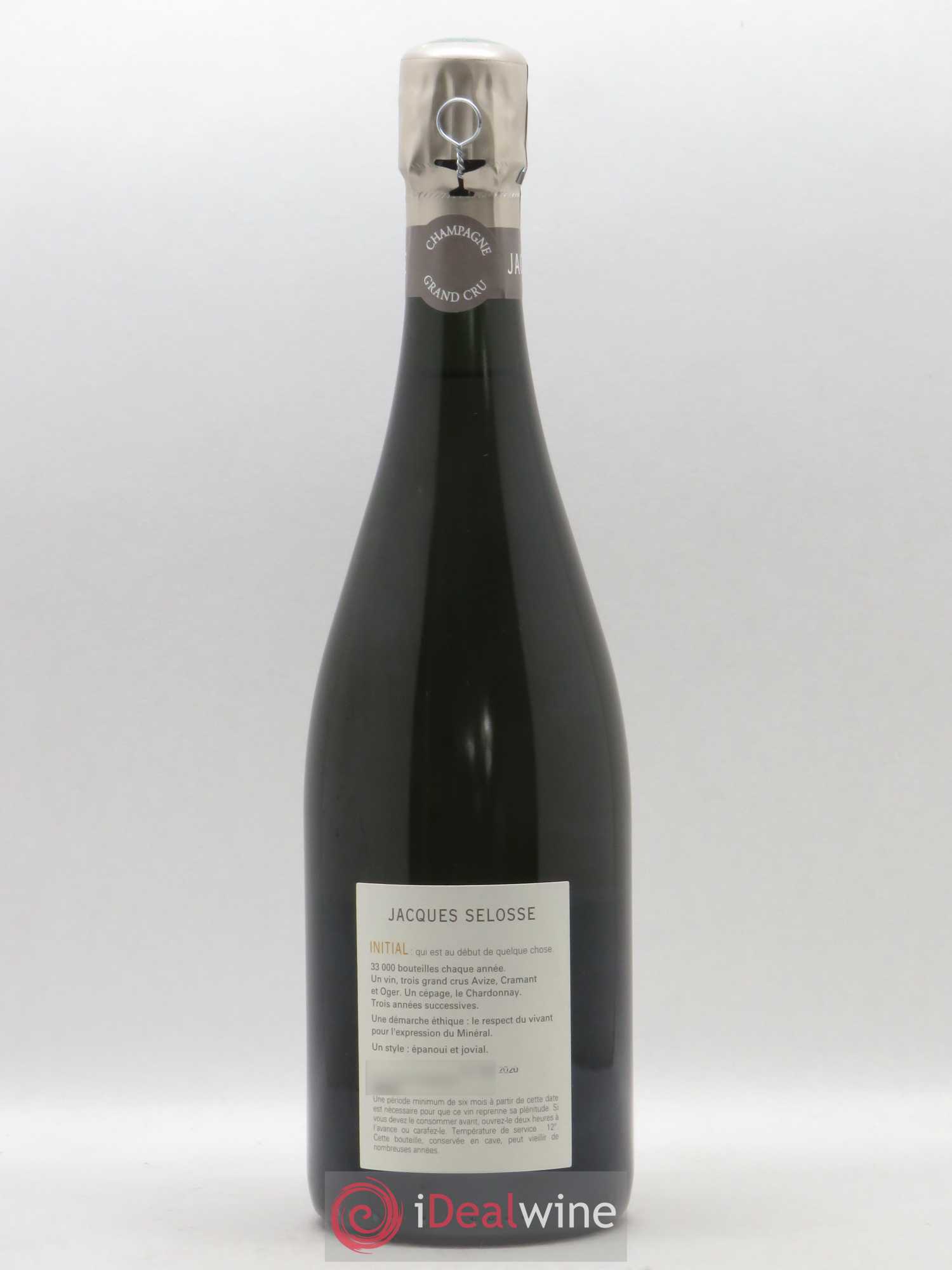 Initial Brut Jacques Selosse - Lot de 1 bouteille - 1