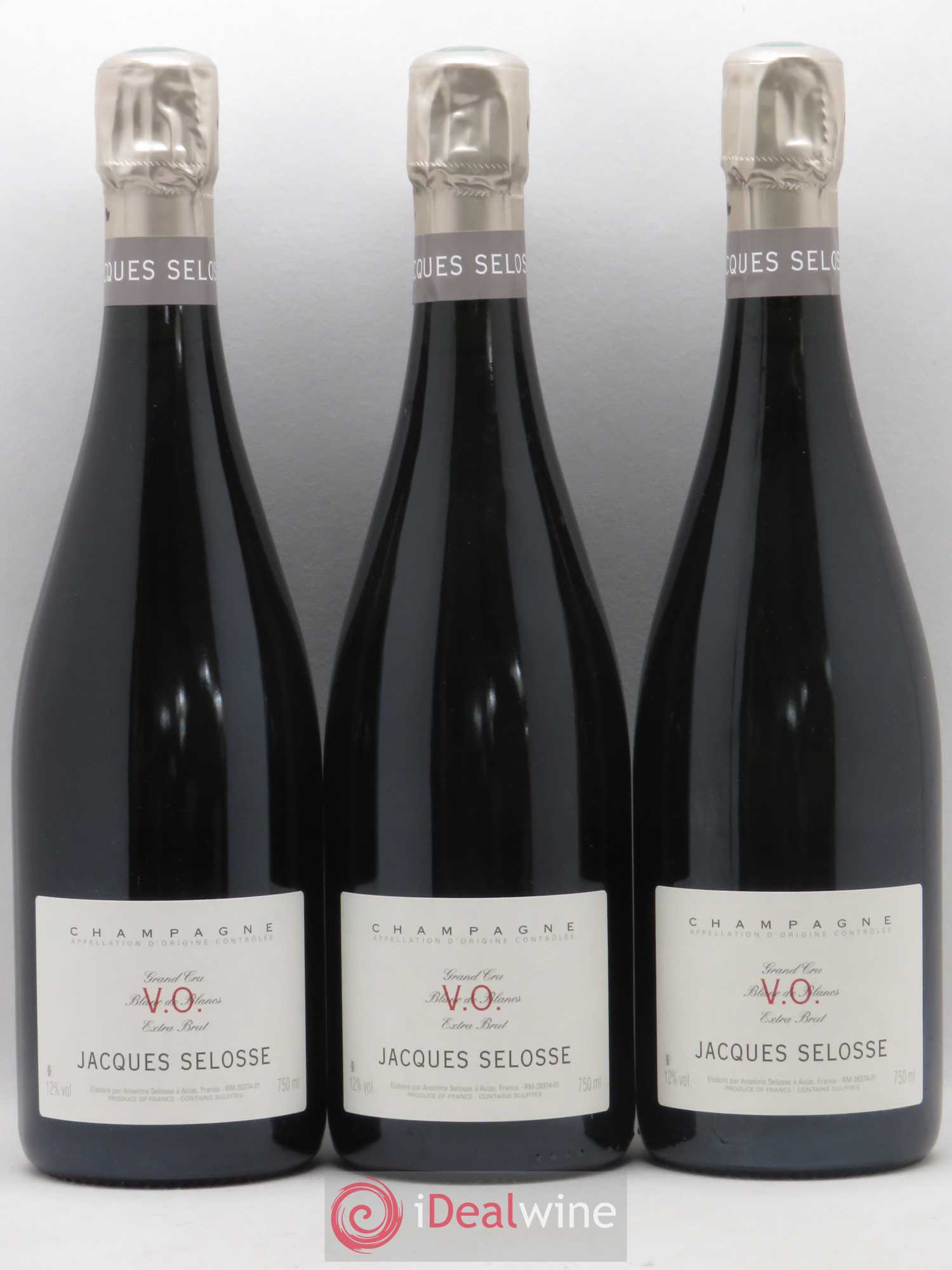 Version Originale Jacques Selosse - Lot de 3 bouteilles - 0