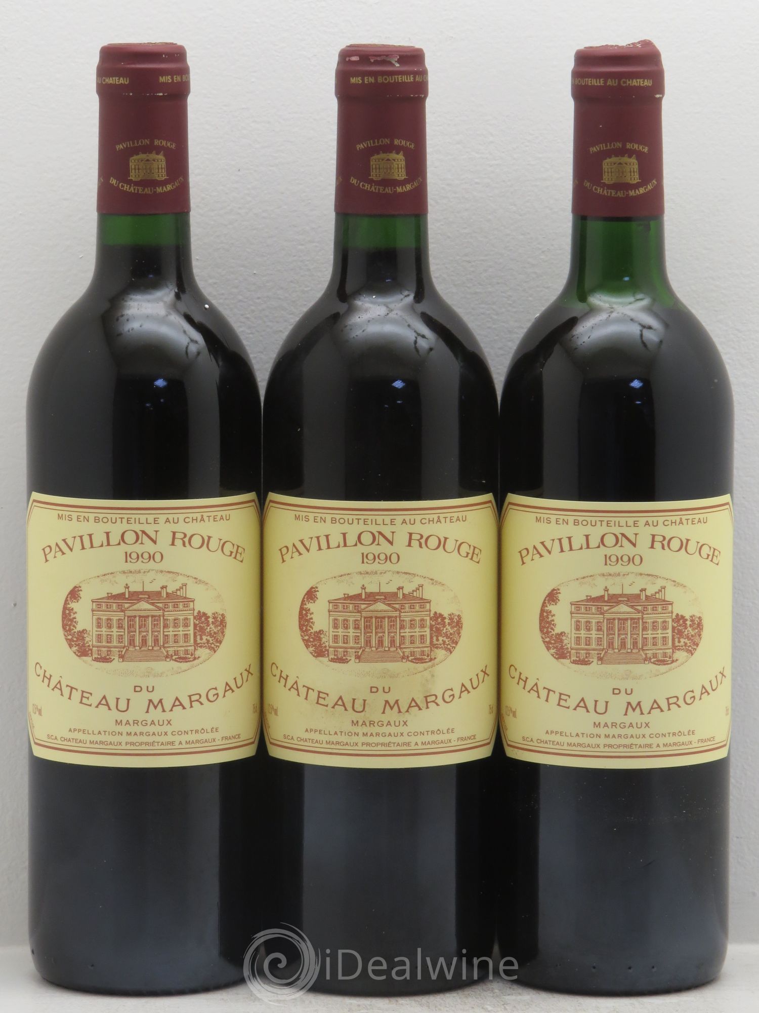 Pavillon Rouge du Château Margaux Second Vin 1990 - Lot de 12 bouteilles - 3
