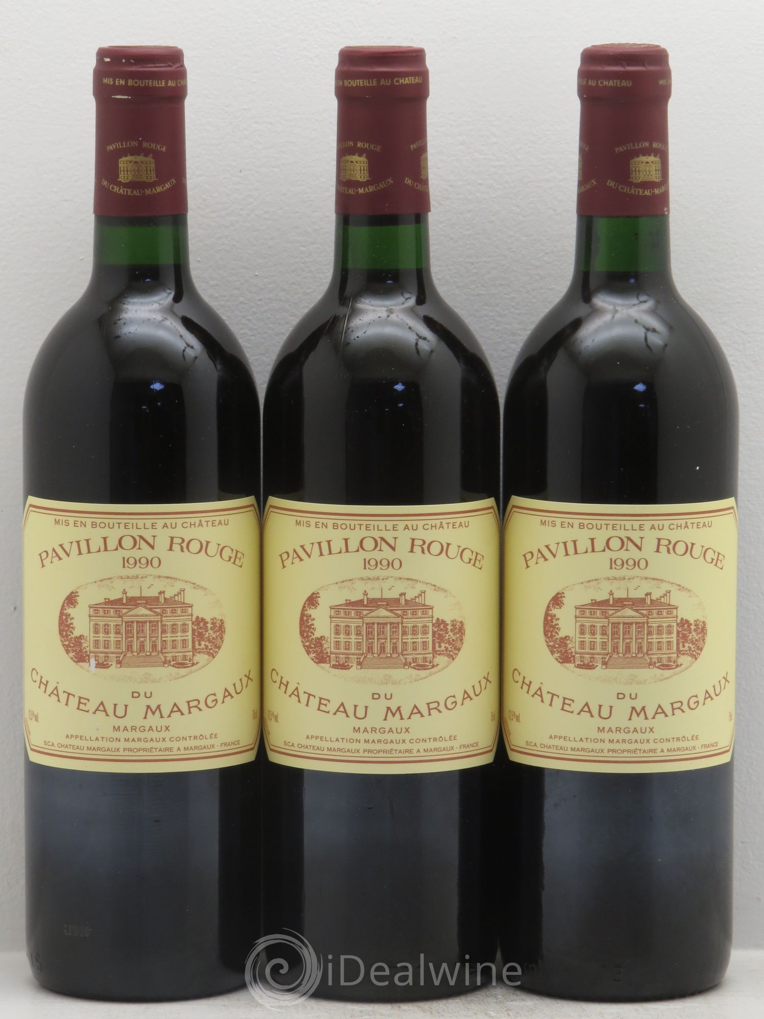 Pavillon Rouge du Château Margaux Second Vin 1990 - Lot de 12 bouteilles - 4
