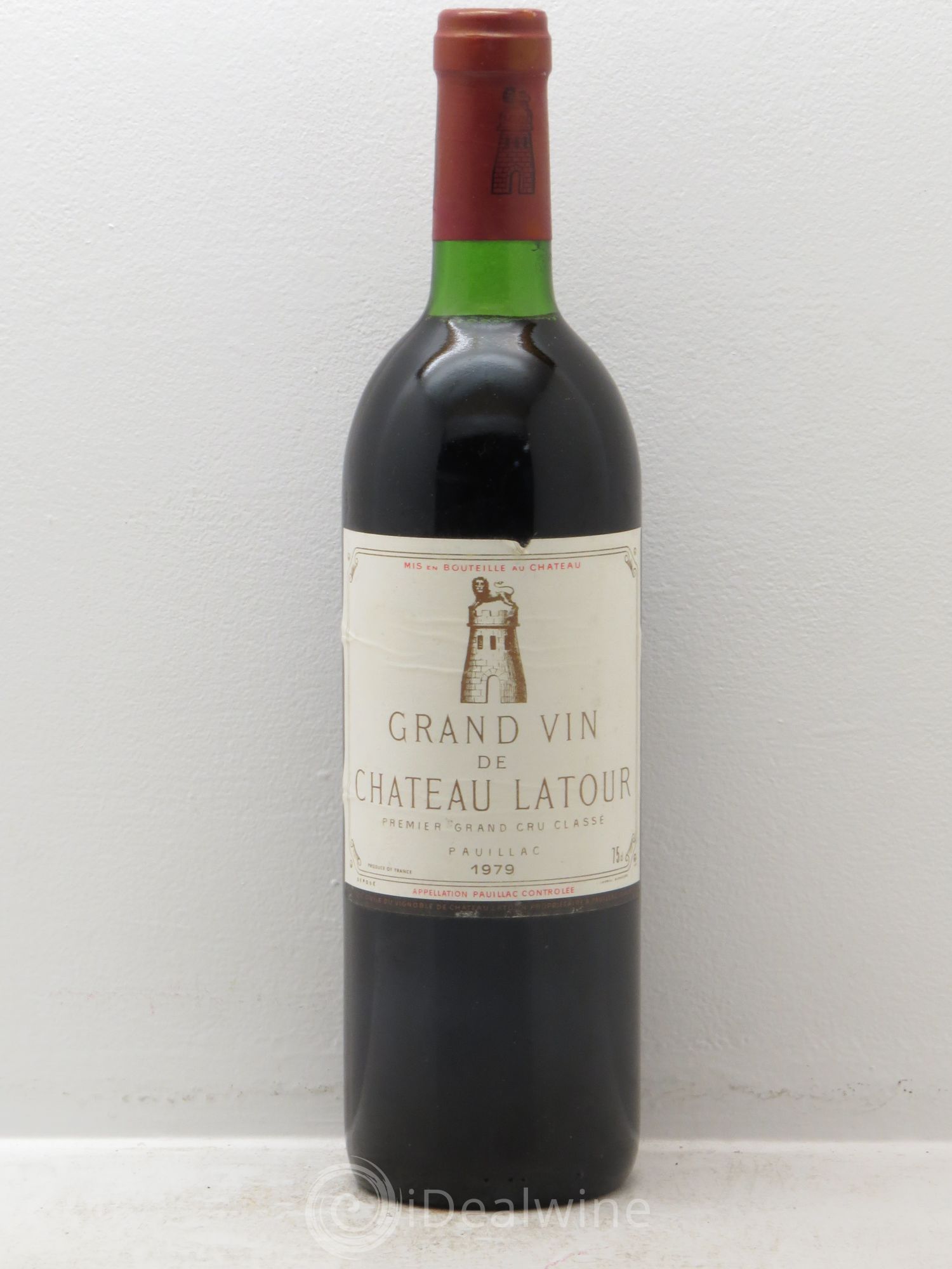 Château Latour 1er Grand Cru Classé 1979 - Lot de 1 bouteille - 0