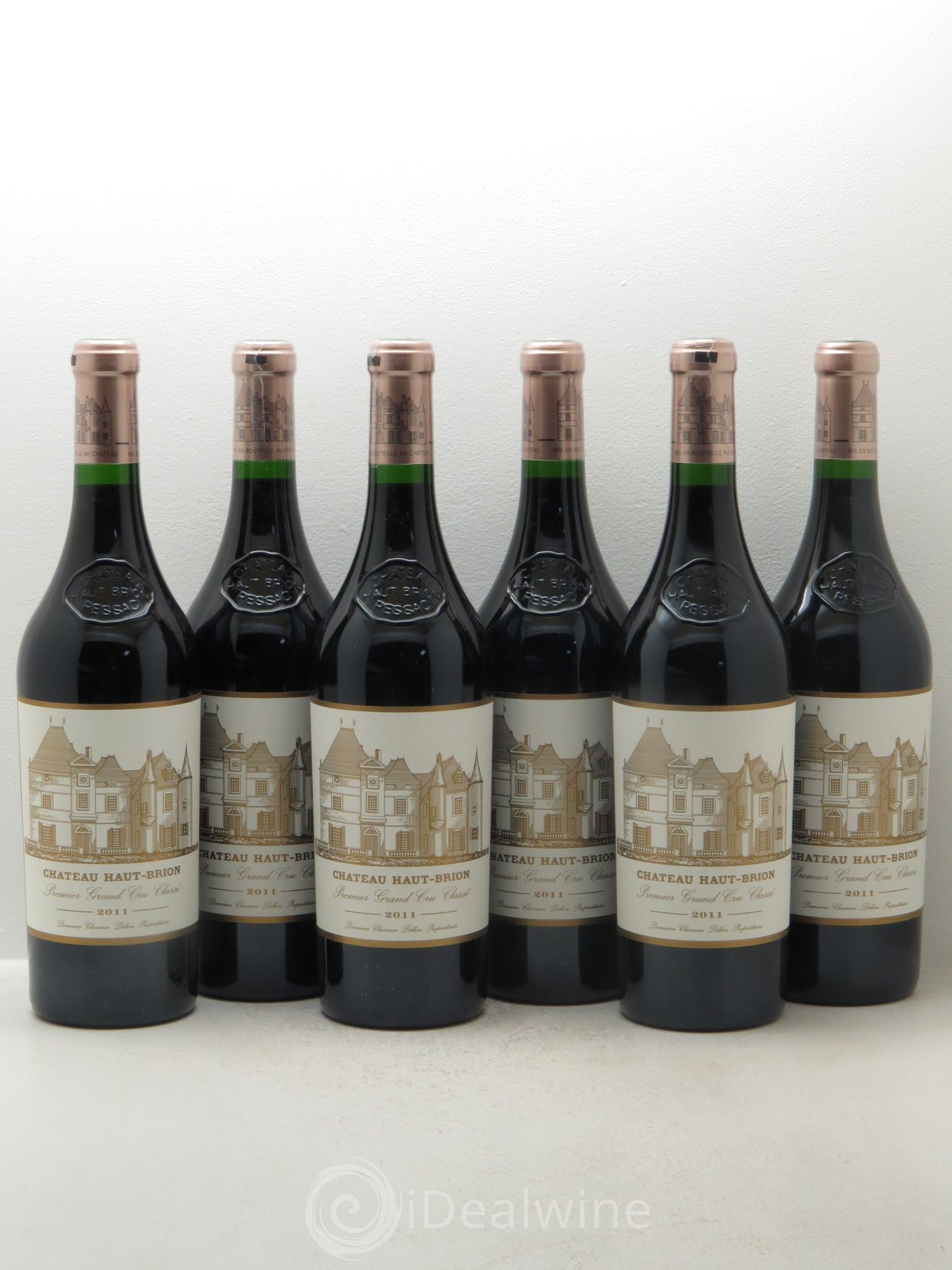 Château Haut Brion 1er Grand Cru Classé 2011 - Lot de 6 bouteilles - 0