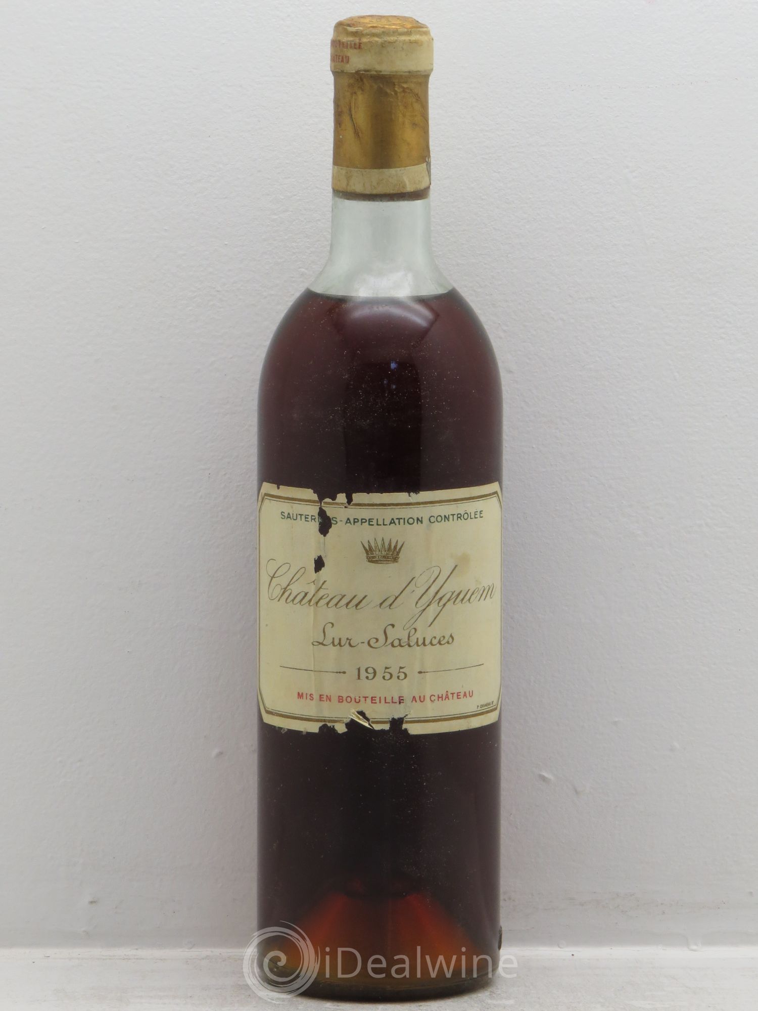 Château d' Yquem 1er Cru Classé Supérieur 1955 - Lotto di 1 bottiglia - 0