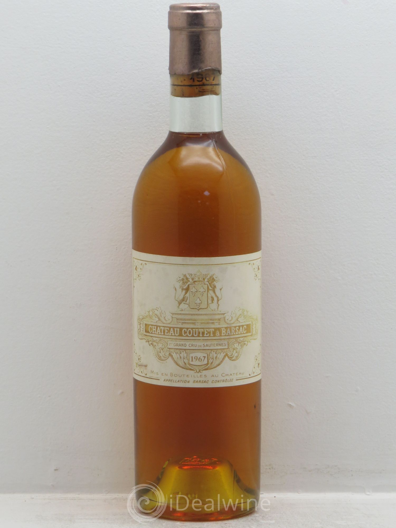 Château Coutet 1er Grand Cru Classé 1967 - Lotto di 1 bottiglia - 0