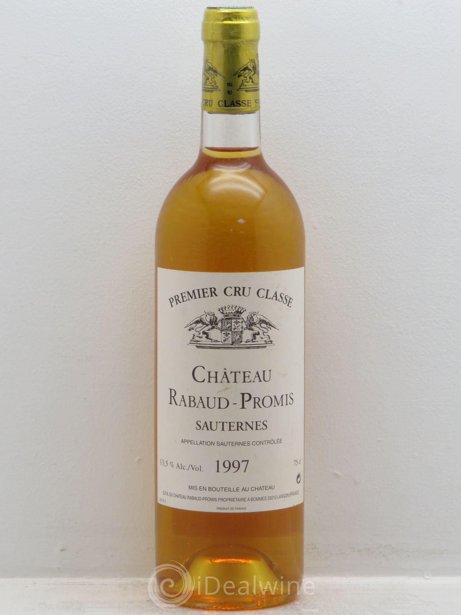Château Rabaud Promis 1er Grand Cru Classé 1997 - Lotto di 6 bottiglie - 0