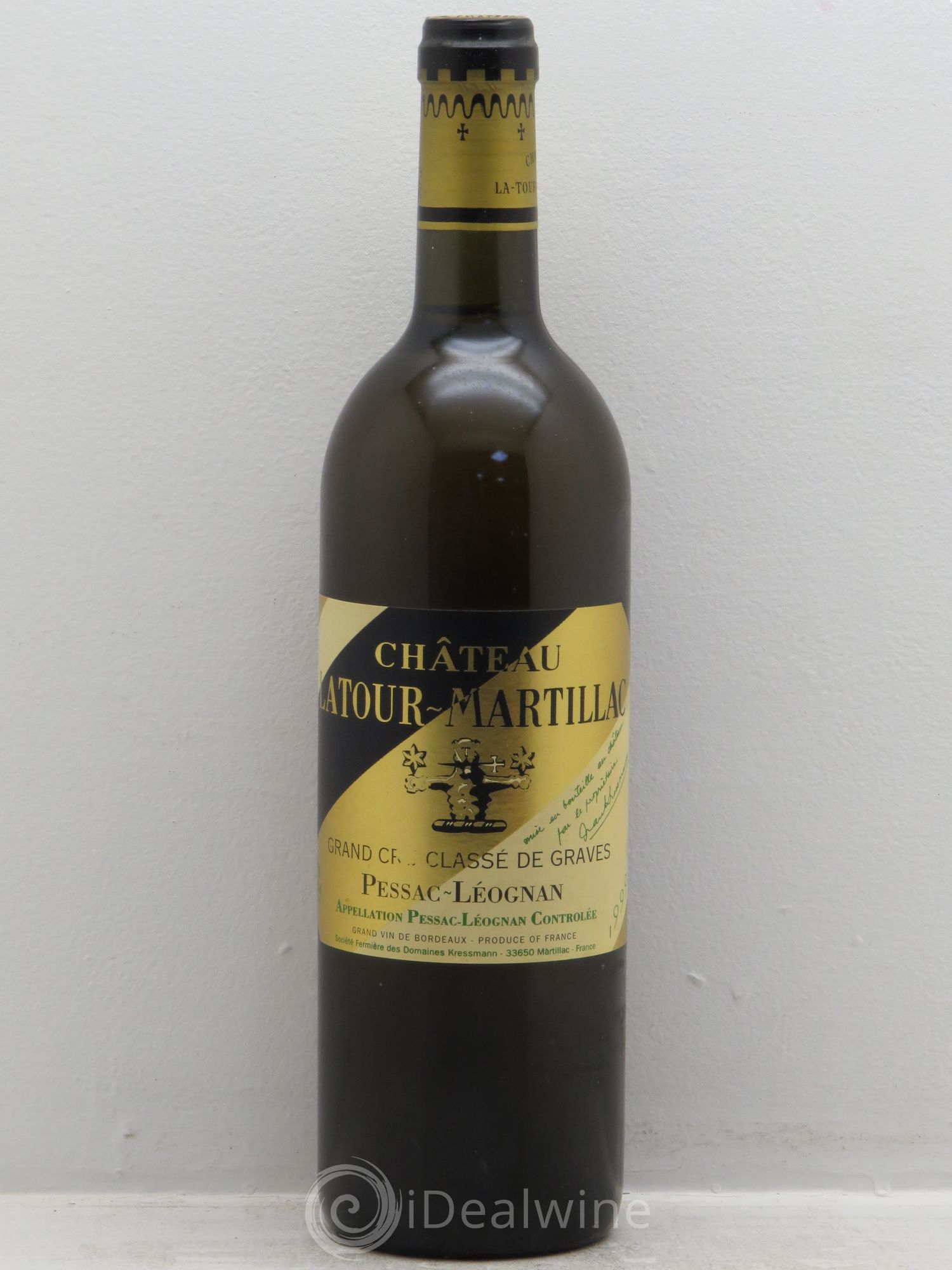 Château Latour-Martillac Cru Classé de Graves 1999 - Lot de 1 bouteille - 0