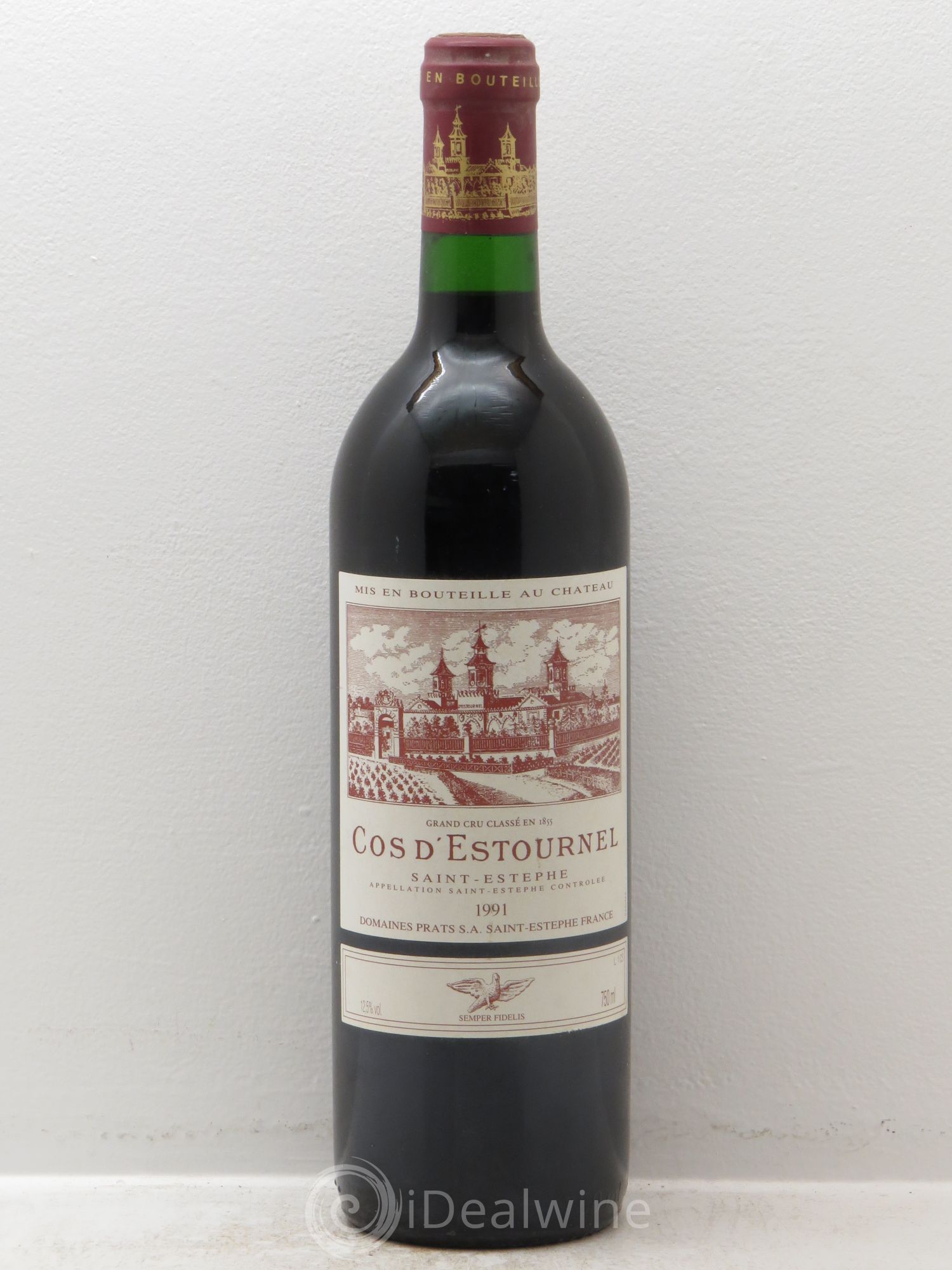 Cos d'Estournel 2ème Grand Cru Classé 1991 - Lot de 1 bouteille - 0