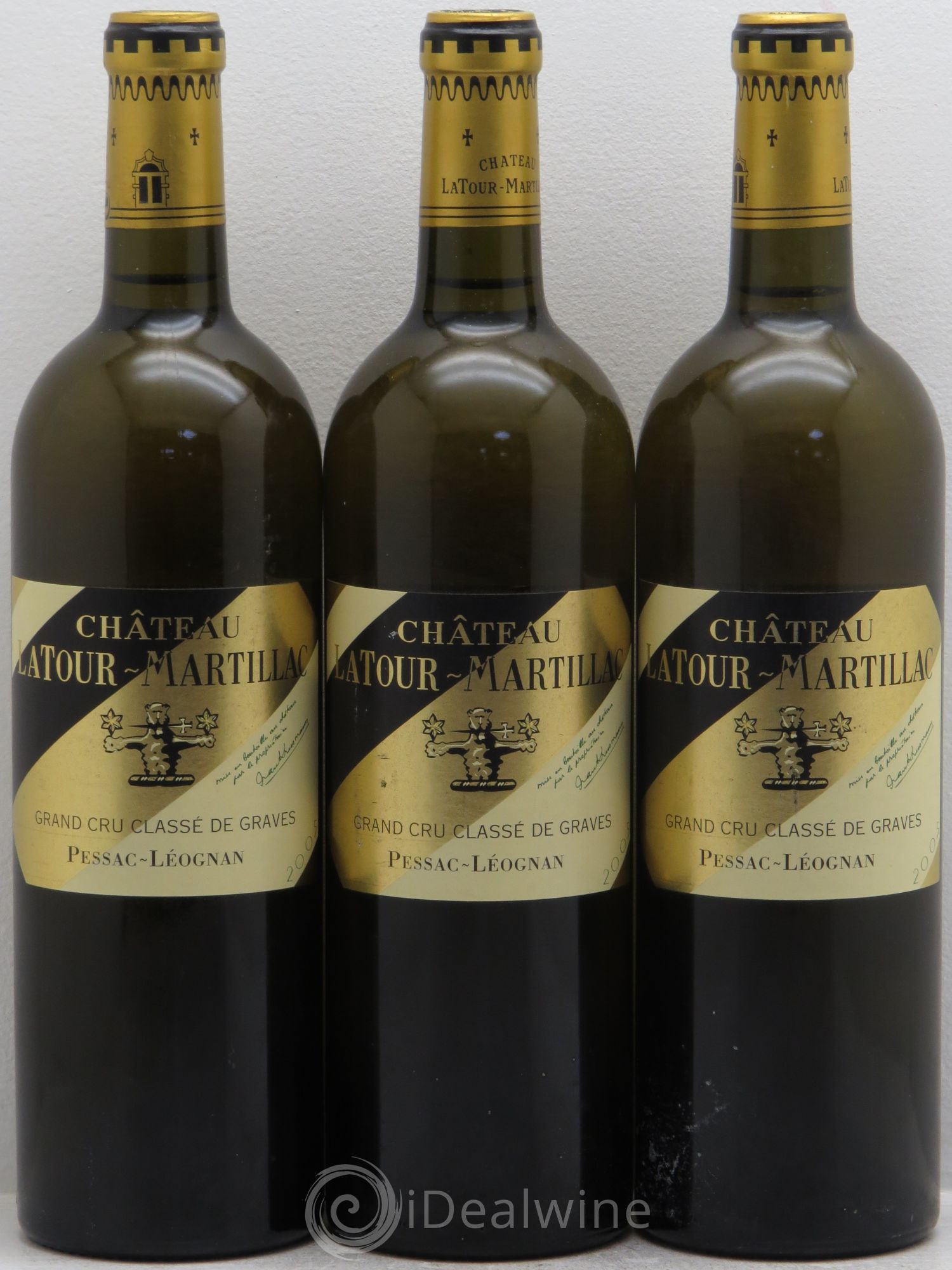 Château Latour-Martillac Cru Classé de Graves 2005 - Lot de 3 bouteilles - 0