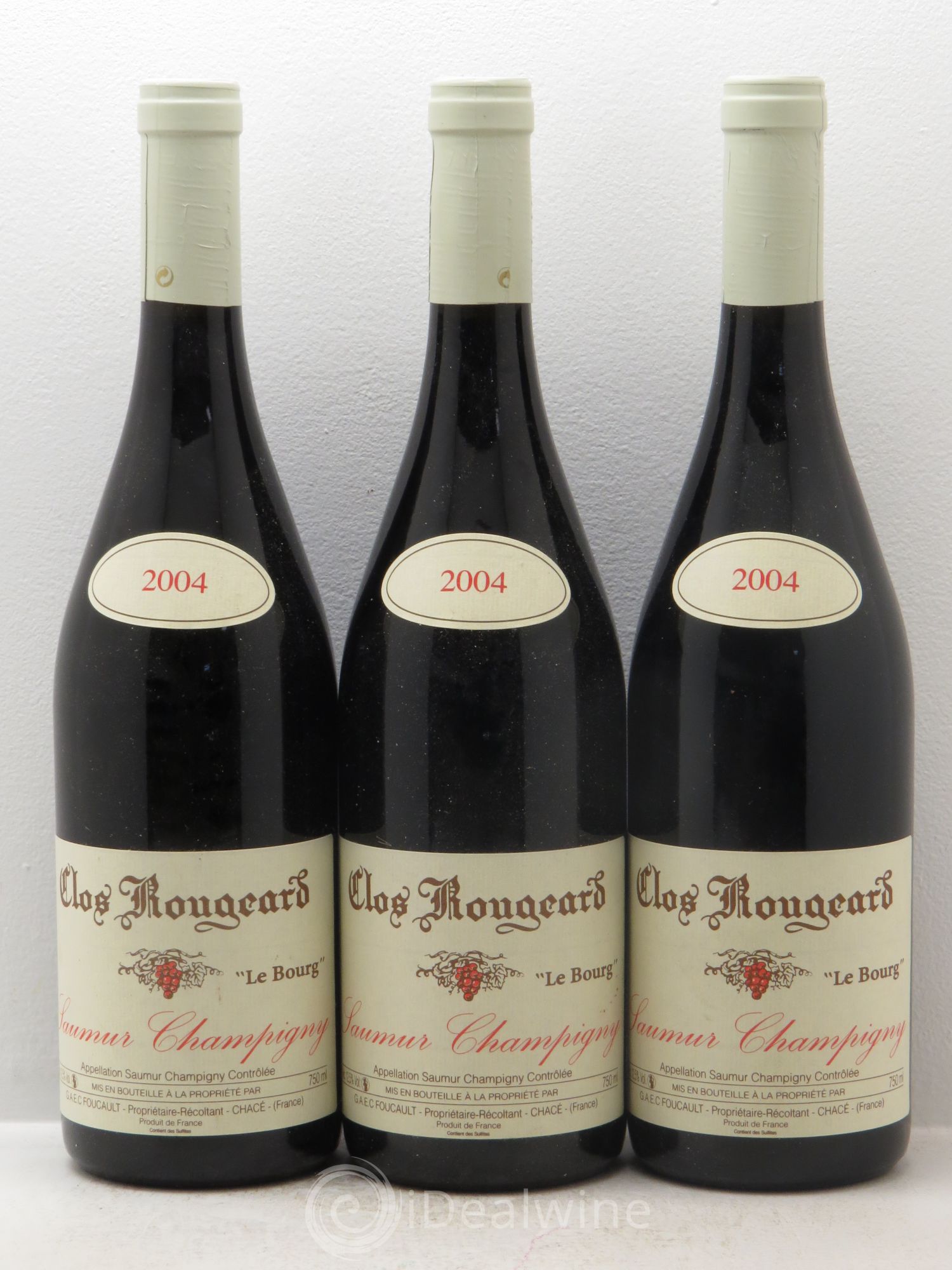 Saumur-Champigny Le Bourg Clos Rougeard 2004 - Lot de 3 bouteilles - 0