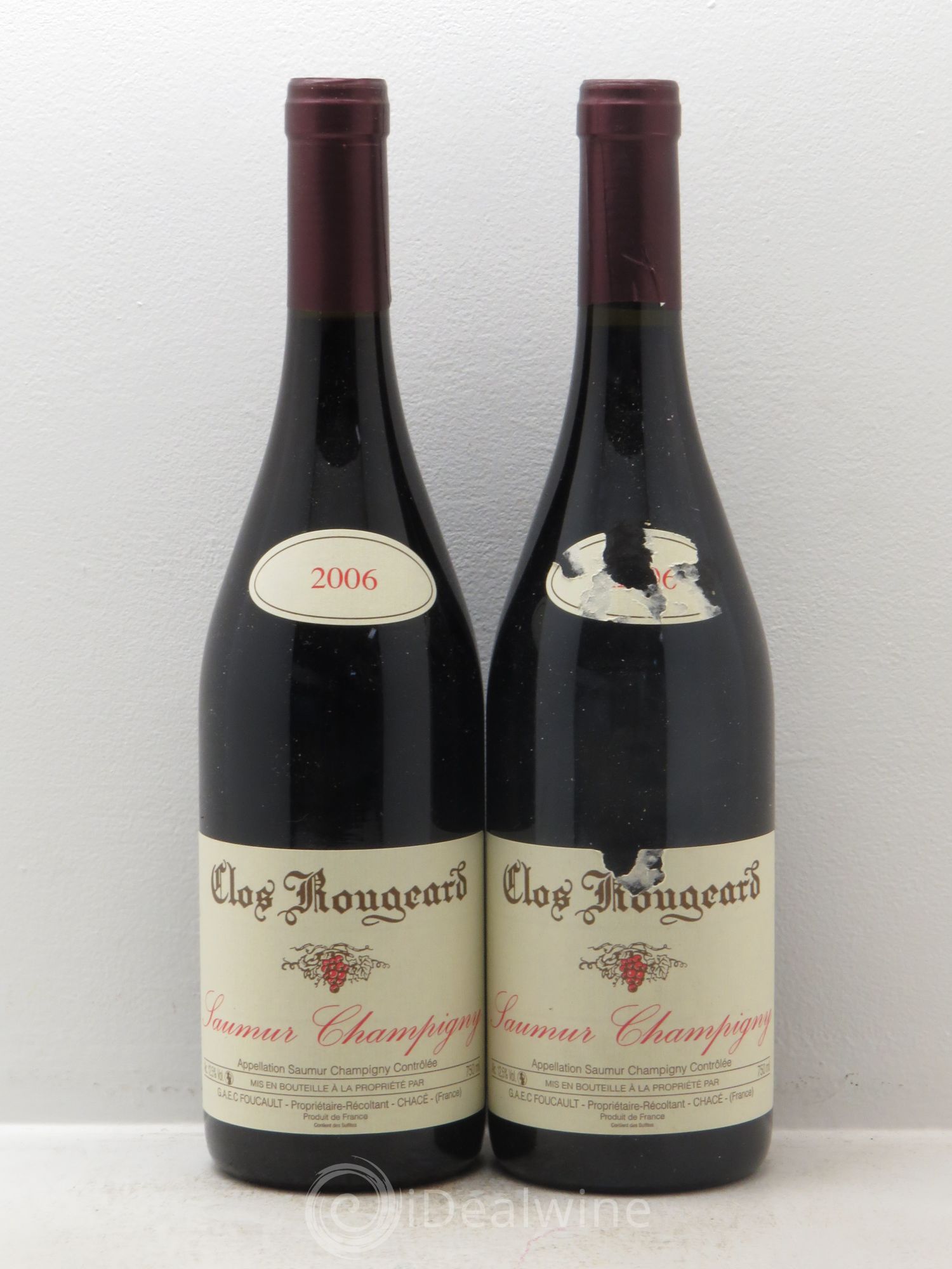 Saumur-Champigny Clos Rougeard 2006 - Lot de 2 bouteilles - 0