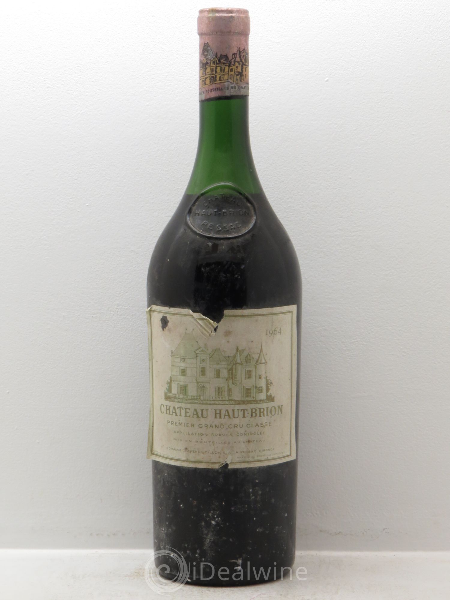 Château Haut Brion 1er Grand Cru Classé 1964 - Lot de 1 magnum - 0