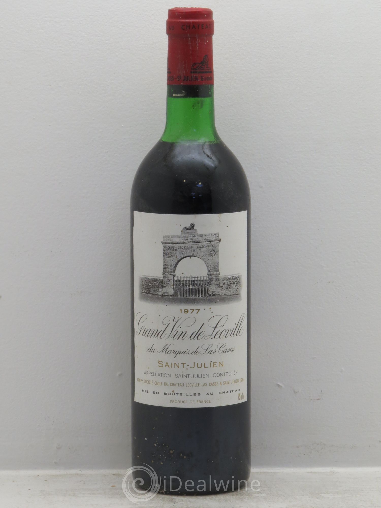 Château Léoville Las Cases 2ème Grand Cru Classé 1977 - Lot de 1 bouteille - 0