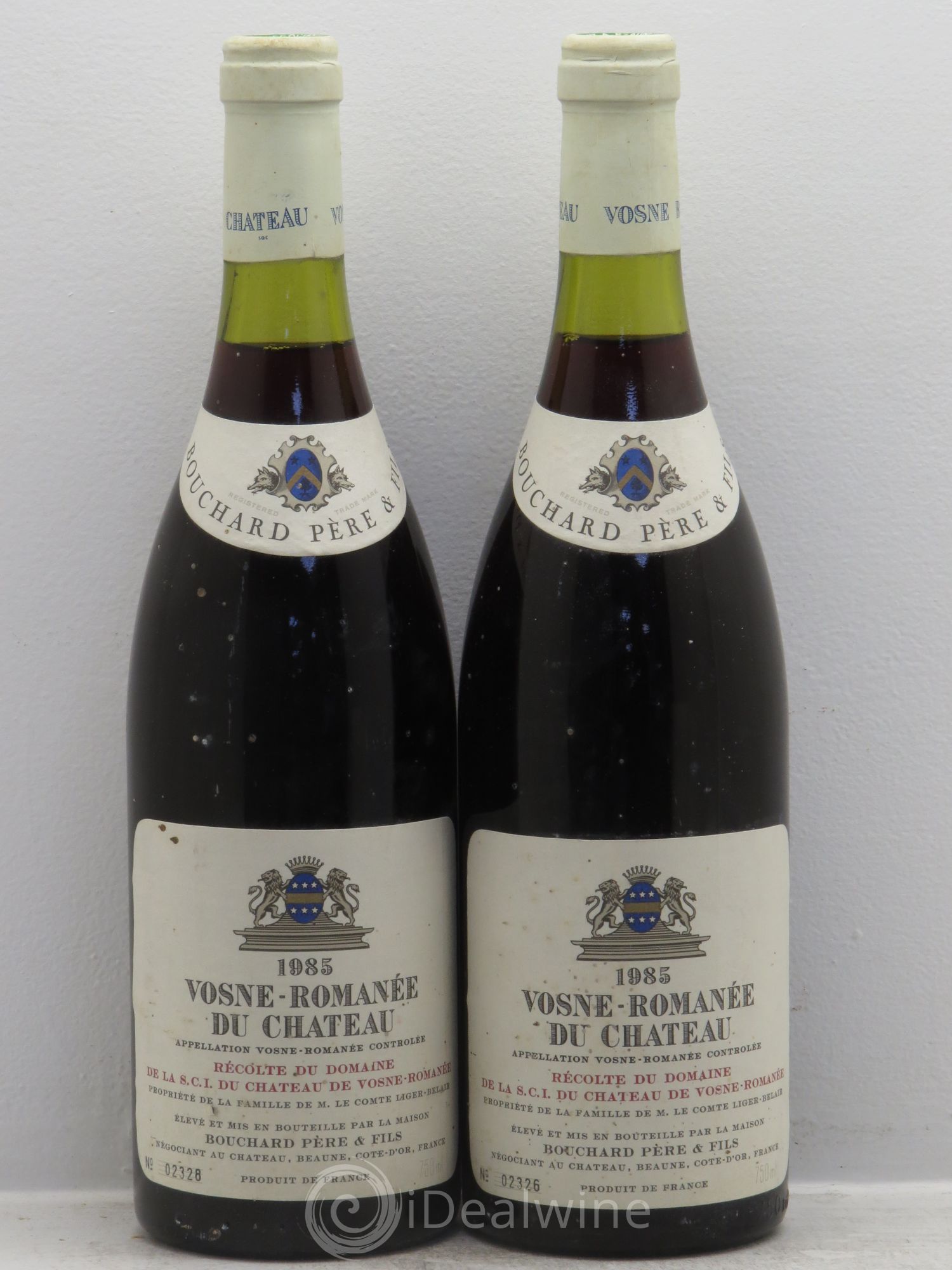 Vosne-Romanée Bouchard Père & Fils 1985 - Lot de 2 bouteilles - 0