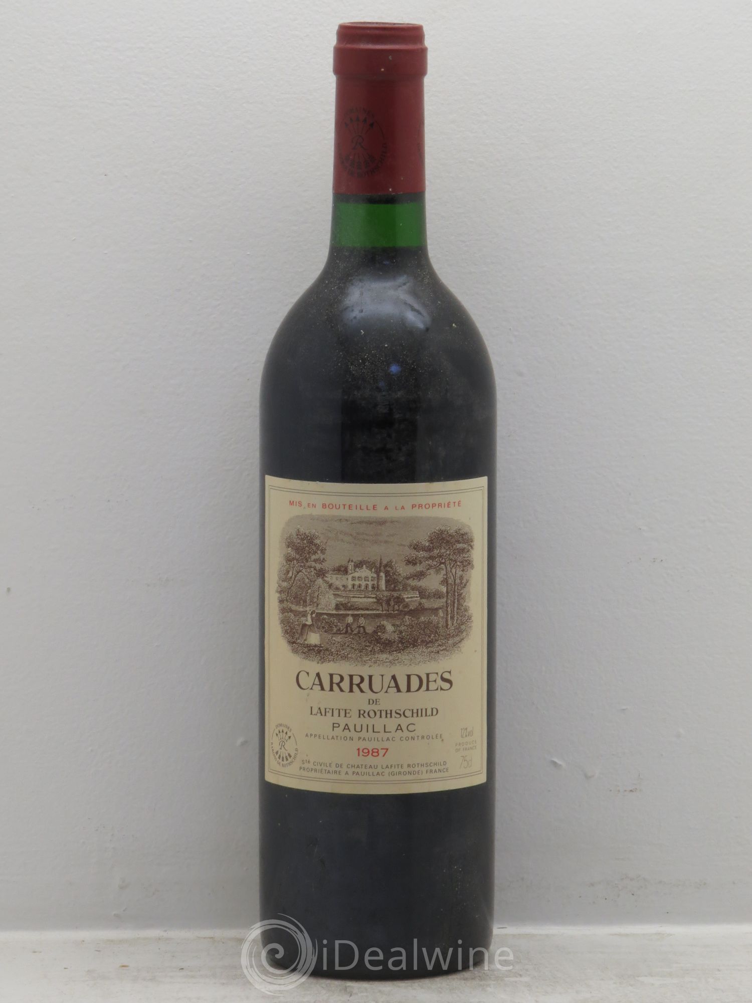Carruades de Lafite Rothschild Second Vin 1987 - Lot de 1 bouteille - 0