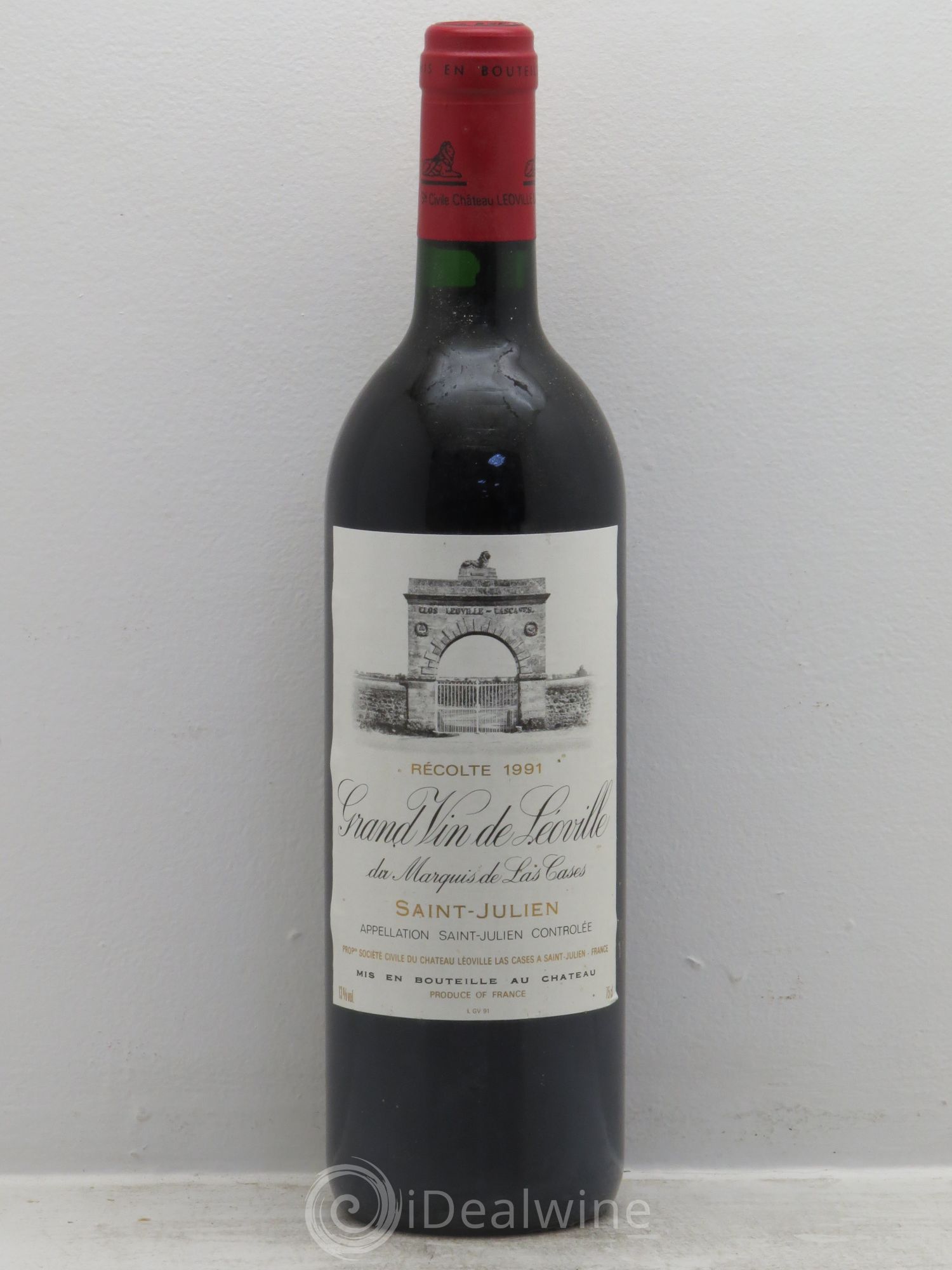Château Léoville Las Cases 2ème Grand Cru Classé 1991 - Lot de 1 bouteille - 0