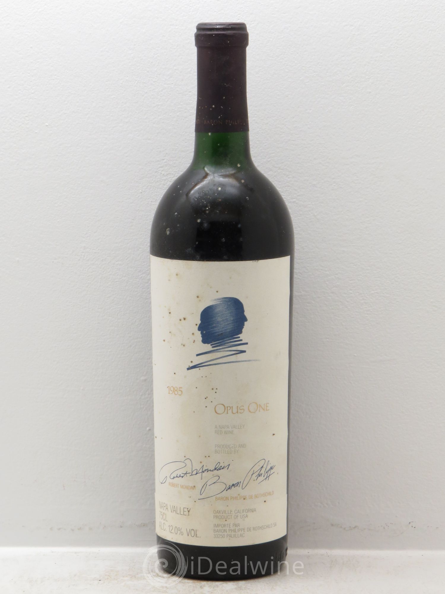 Napa Valley Opus One Robert Mondavi 1985 - Lot de 1 bouteille - 0