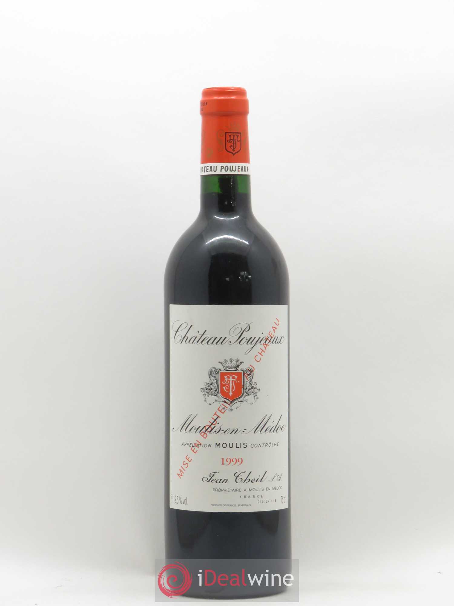 Château Poujeaux 1999 - Lot de 1 bouteille - 0