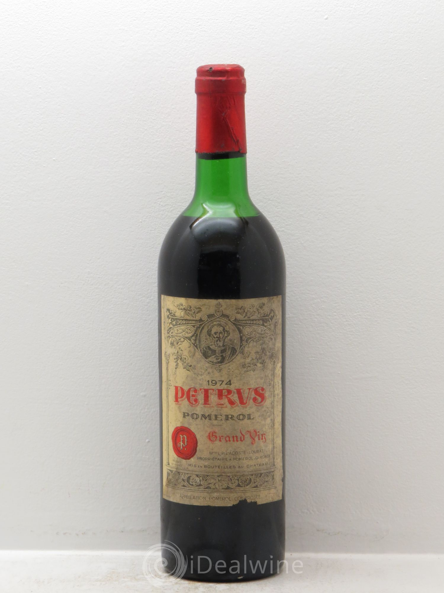 Petrus 1974 - Lot de 1 bouteille - 0