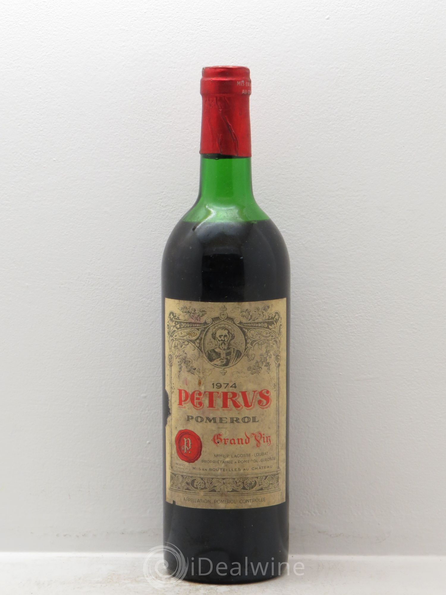 Petrus 1974 - Lot de 1 bouteille - 0