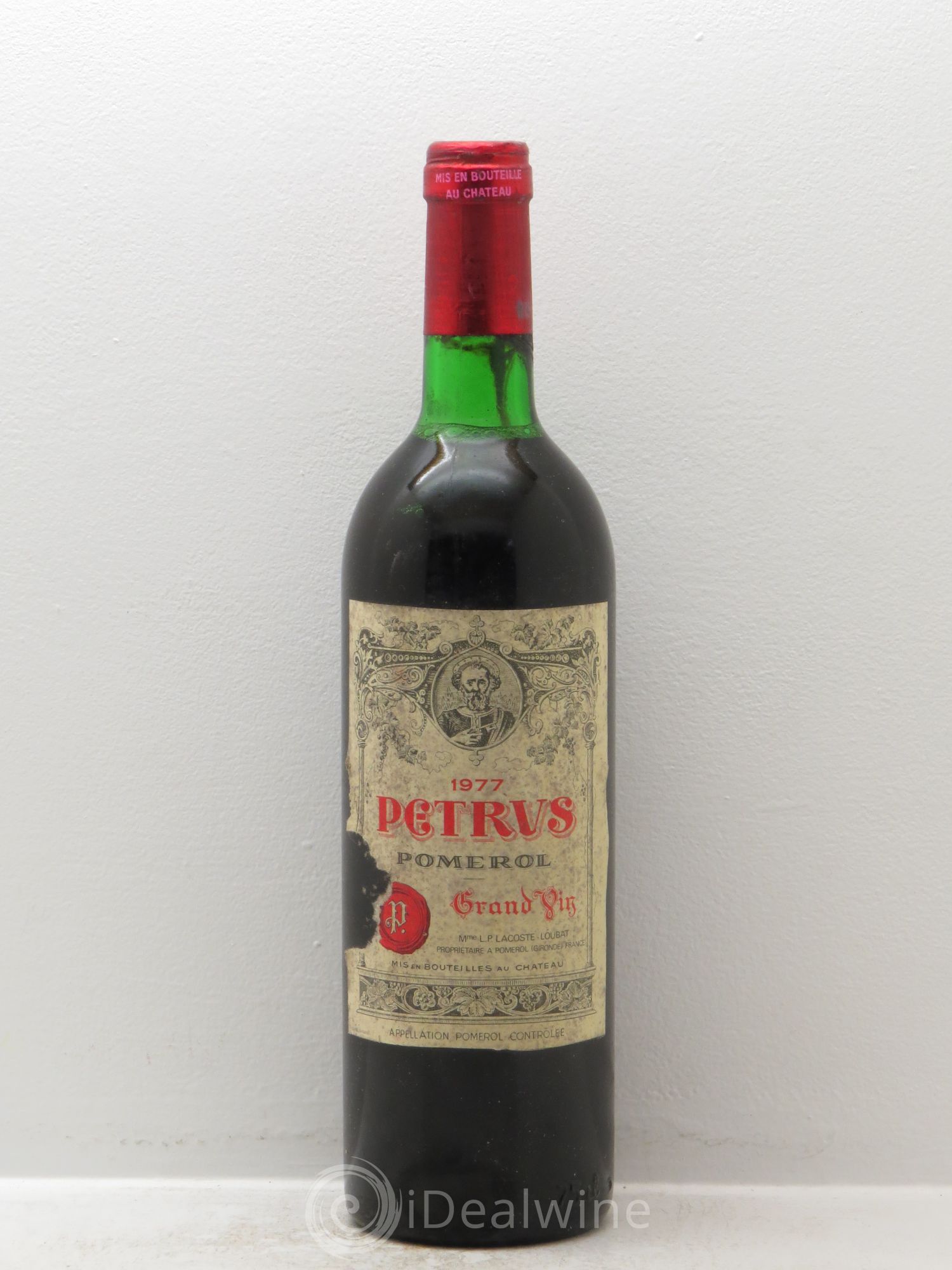 Petrus 1977 - Lot de 1 bouteille - 0