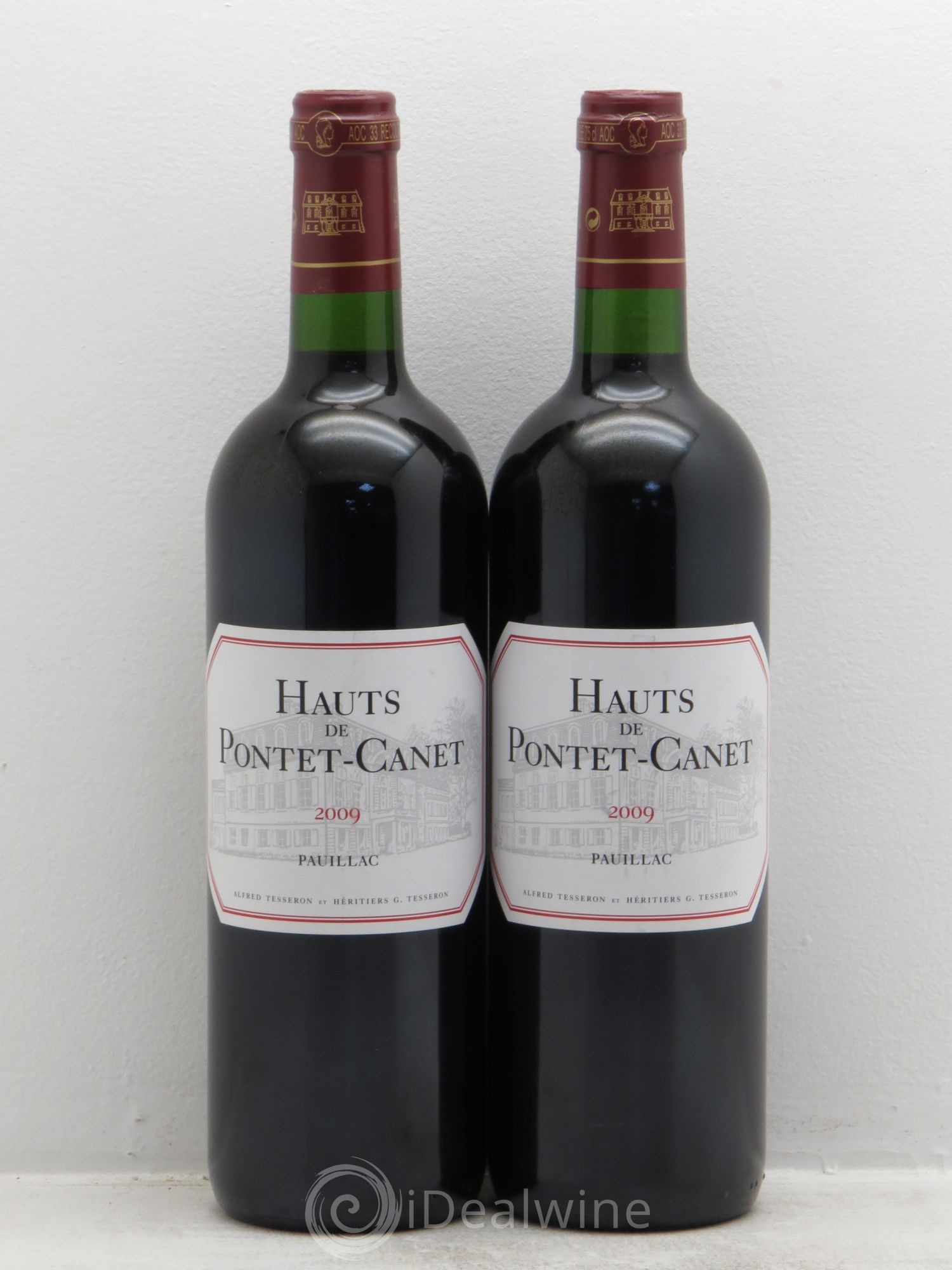 Les Hauts de Pontet-Canet Second Vin 2009 - Lot de 2 bouteilles - 0