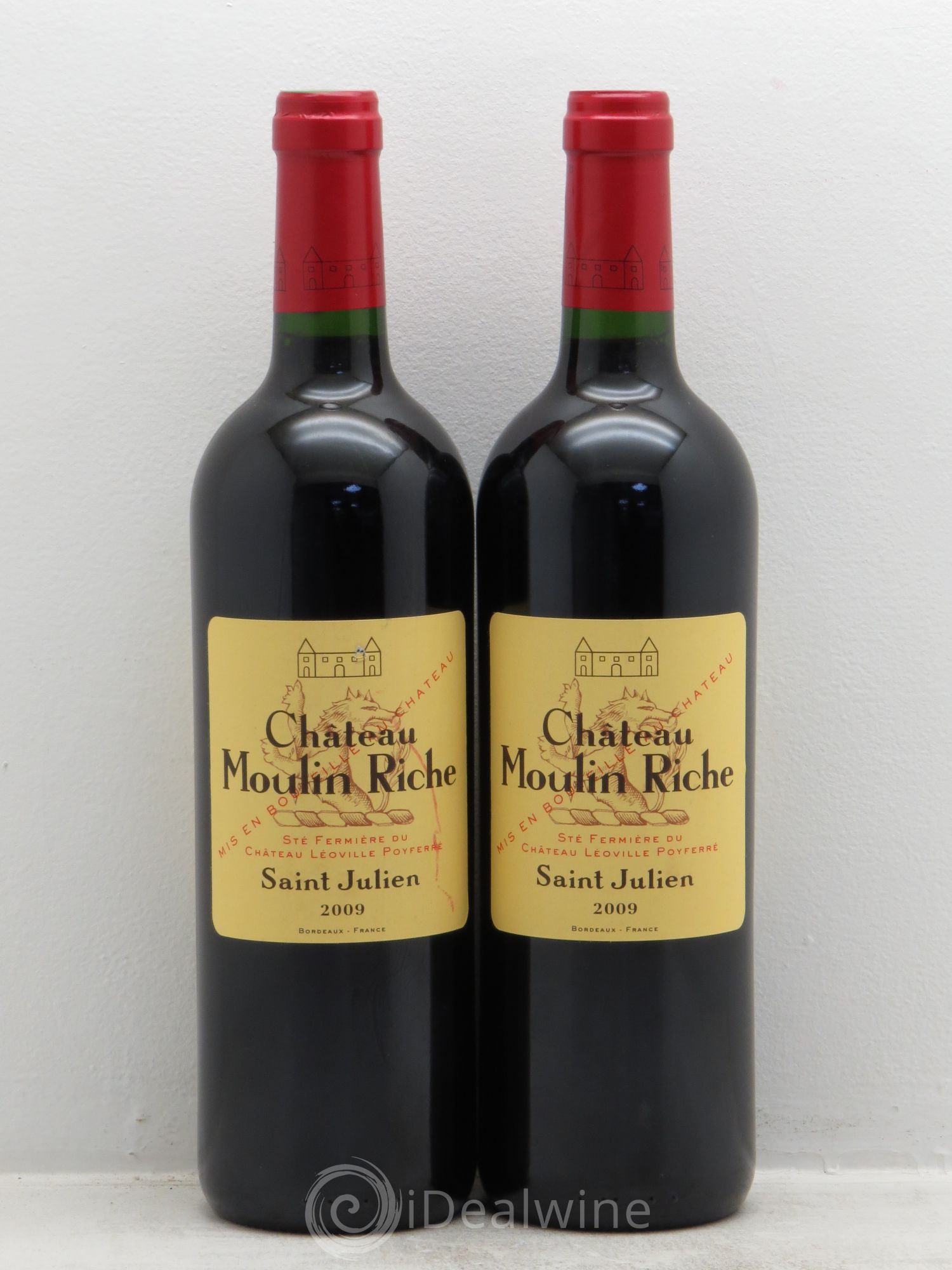 Château Moulin Riche 2009 - Posten von 2 Flaschen - 0