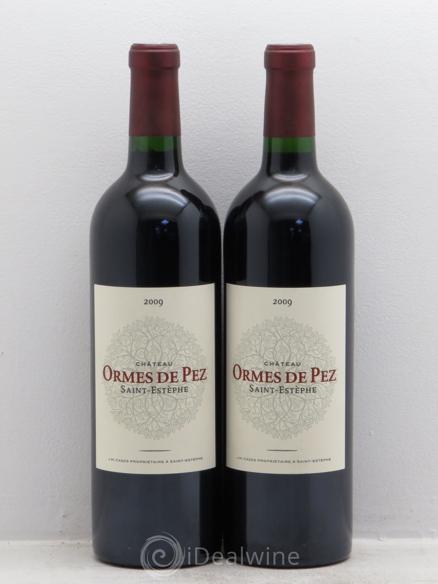 Château les Ormes de Pez 2009 - Lot de 2 bouteilles - 0