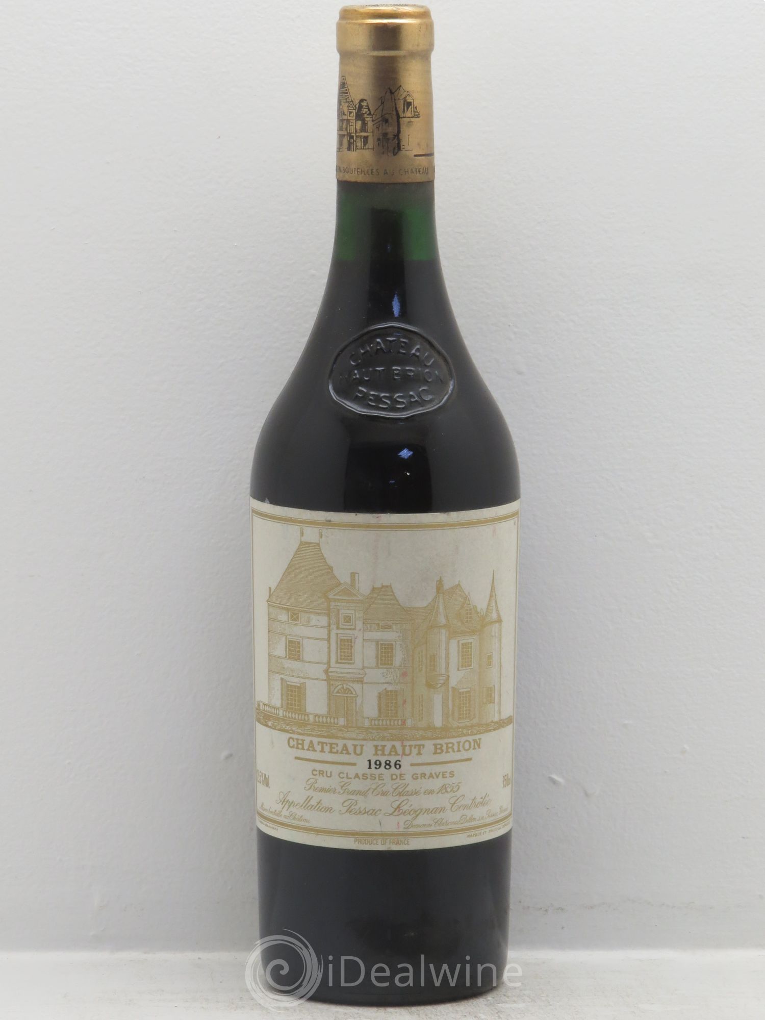 Château Haut Brion 1er Grand Cru Classé 1986 - Lot de 1 bouteille - 0