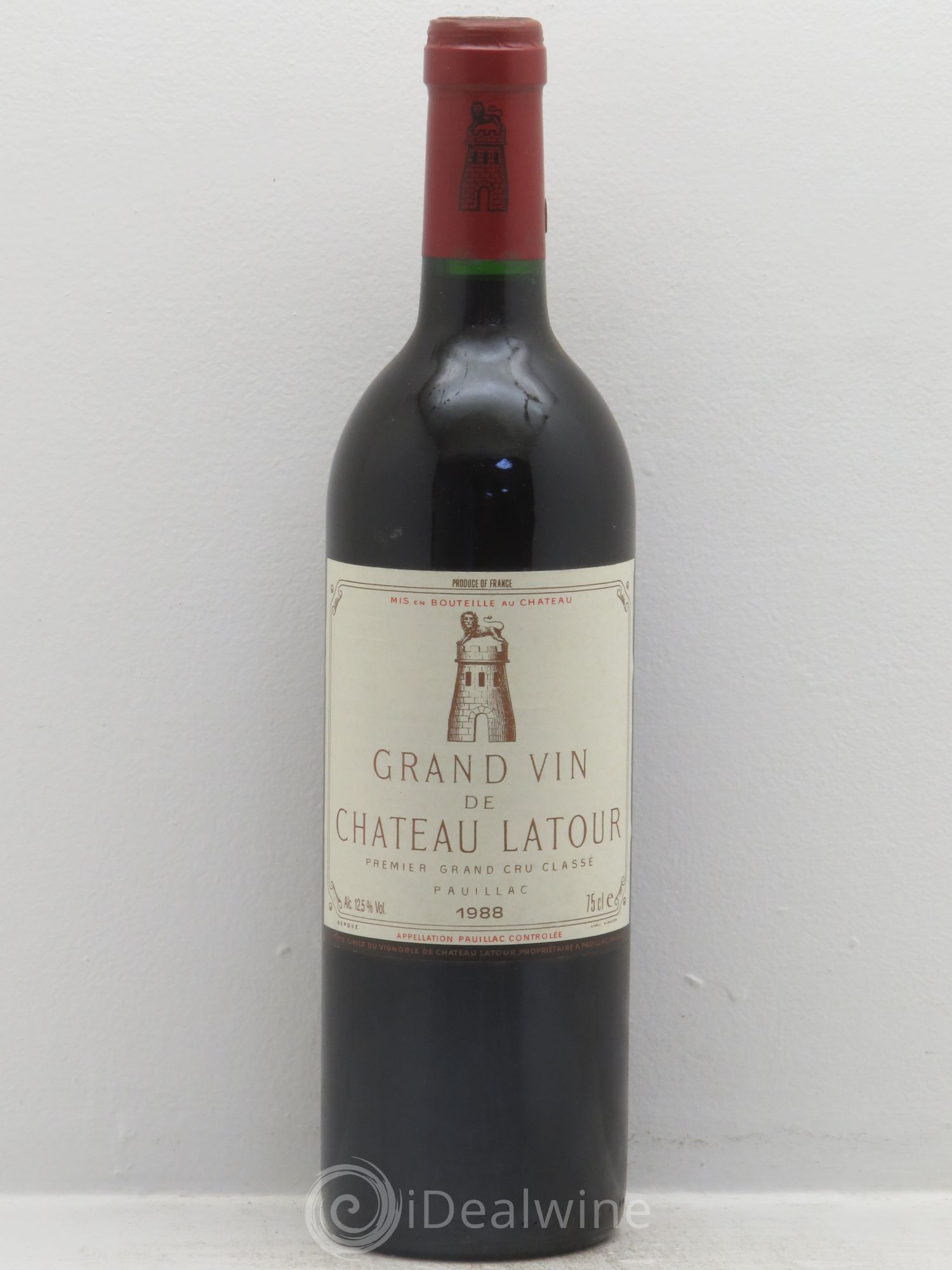 Château Latour 1er Grand Cru Classé 1988 - Lot de 1 bouteille - 0
