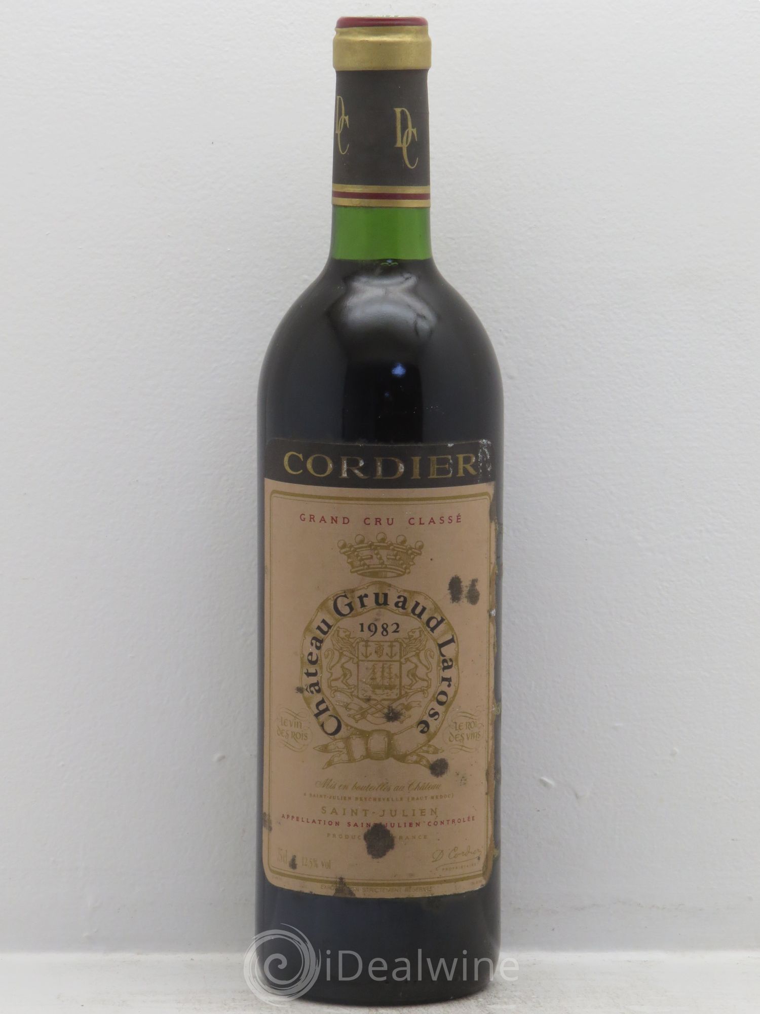 Château Gruaud Larose 2ème Grand Cru Classé 1982 - Lot de 1 bouteille - 0