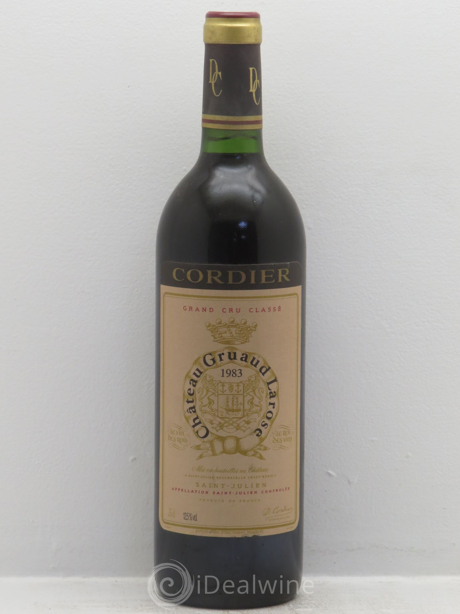 Château Gruaud Larose 2ème Grand Cru Classé 1983 - Lot de 1 bouteille - 0