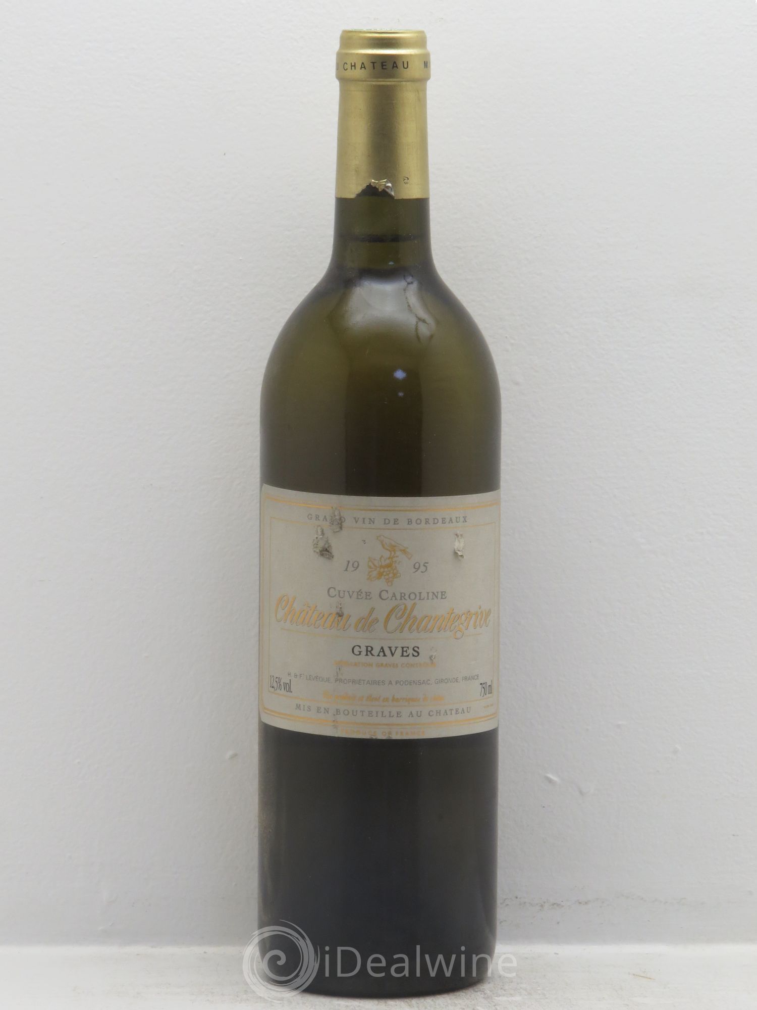 Château de Chantegrive Cuvée Caroline 1995 - Posten von 1 Flasche - 0