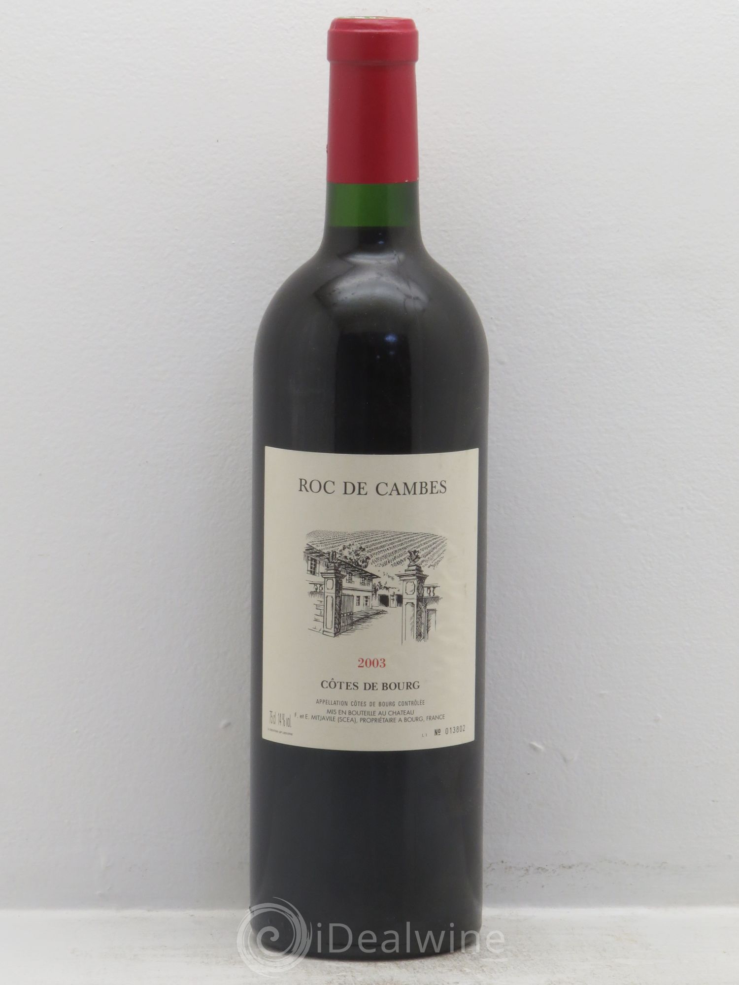 Roc de Cambes 2003 - Lot de 1 bouteille - 0